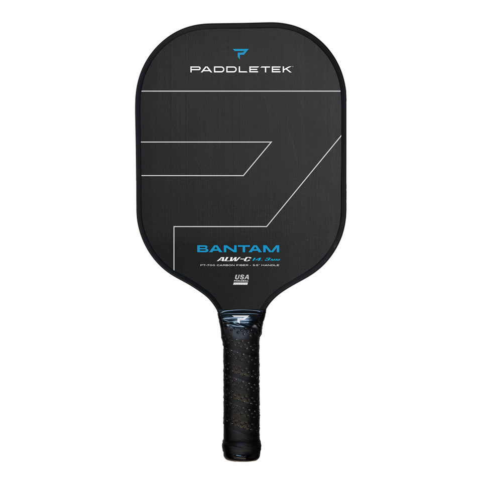 Paddletek BANTAM ALW C 14.3 Pickleball Paddle - Lightweight Carbon Fiber Pickleball Racket for Women & Men - Perfect for Outdoor & Indoor Court Play, Tournaments & Recreational Games