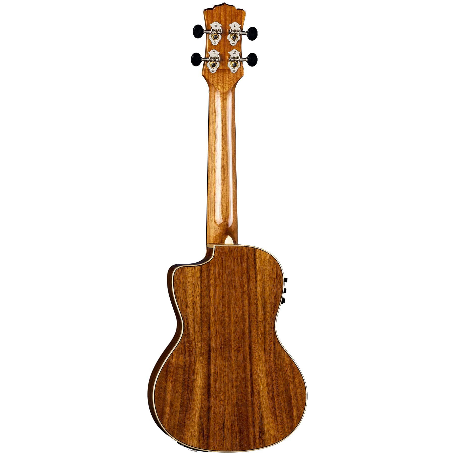Luna Guitars Vista Deer 4-String Concert Acoustic Electric Ukulele - Right Handed (UKEVISTADEERC) - Perfect for Beginners, Travel & Live Performances