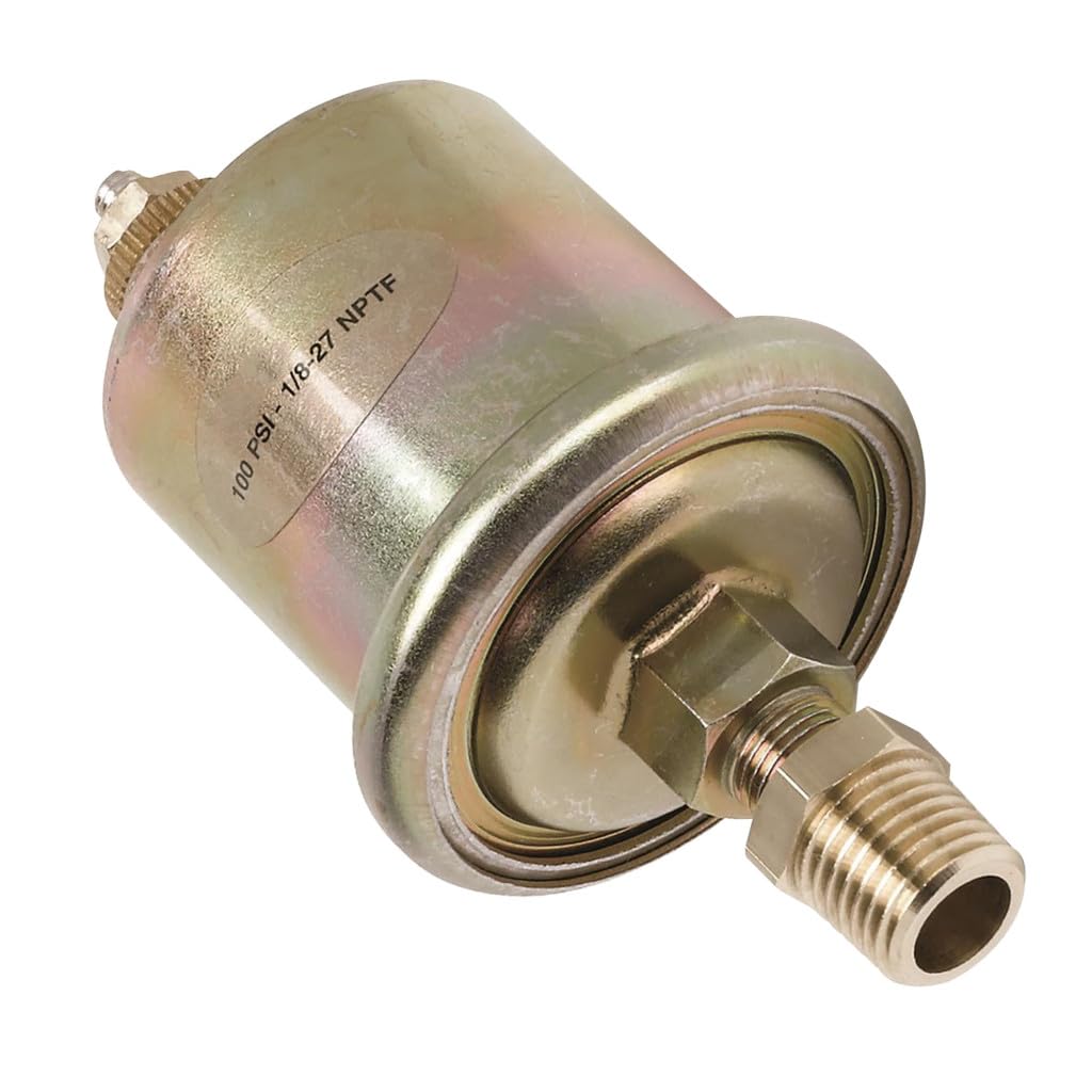 AutoMeter 990342 Short Sweep Electric Oil Pressure Sensor 0-100 PSI 1/8