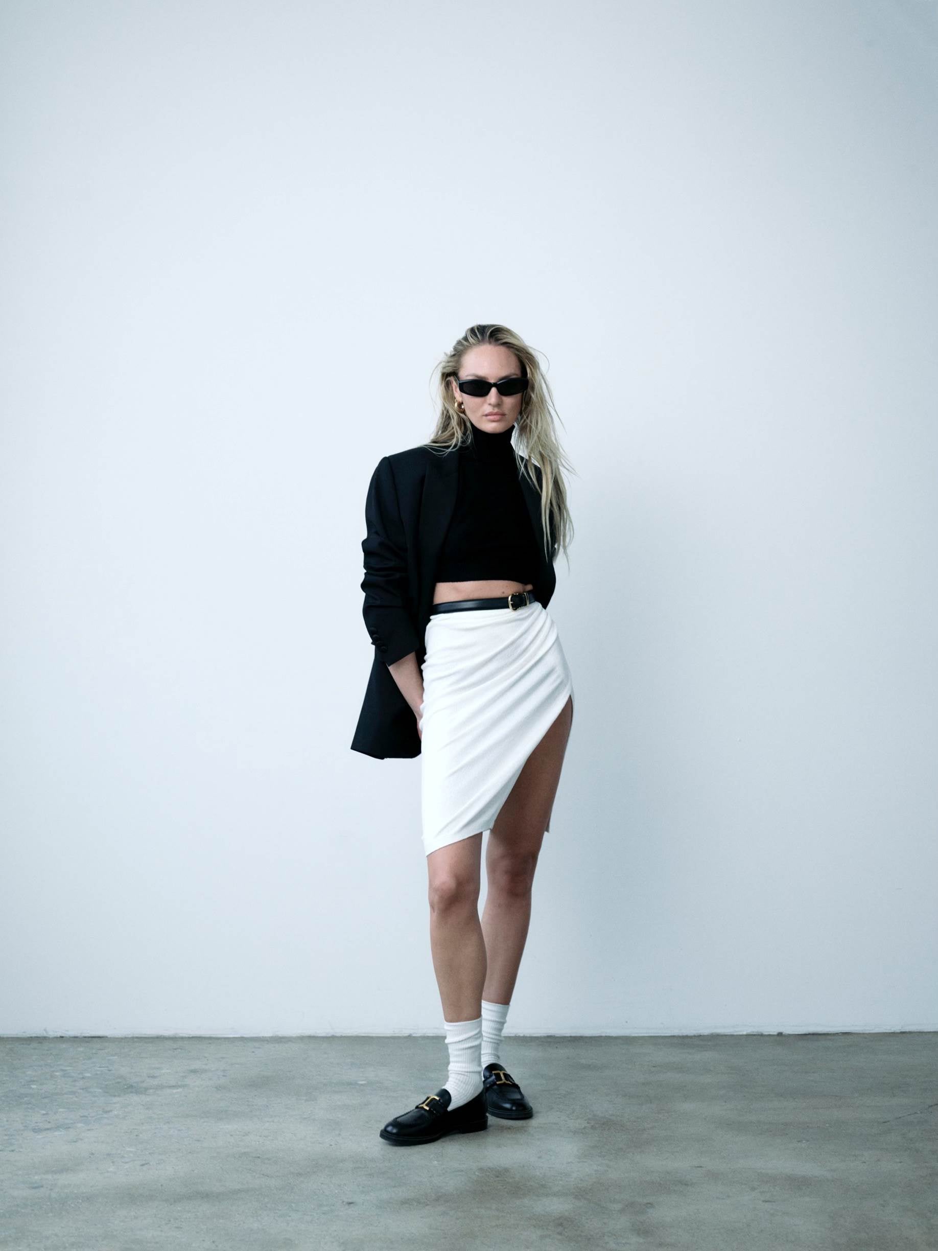 Prima White Skirt - Elegant & Comfortable Women's Skirt for Casual Wear, Office, and Summer Outfits