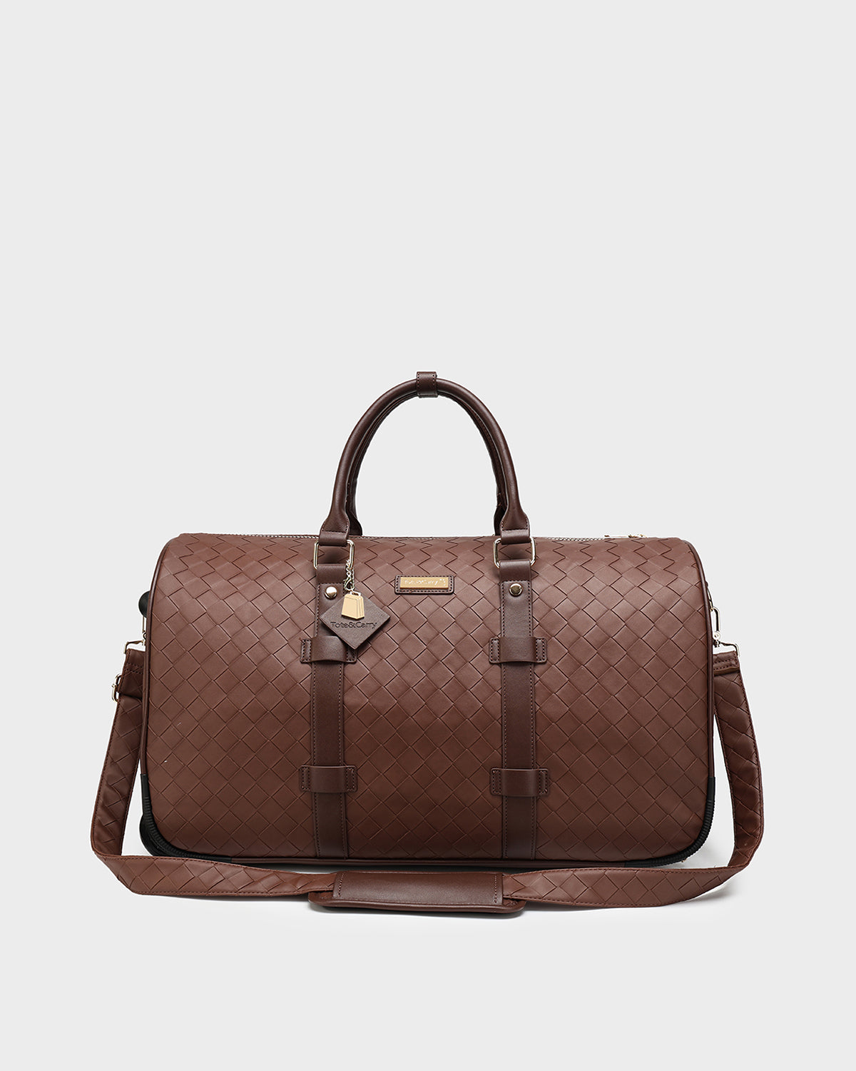 Bodega Rolling Duffle Bag - Brown Travel Luggage for Men & Women | Gym, Sports, Weekend Getaways & Business Trips