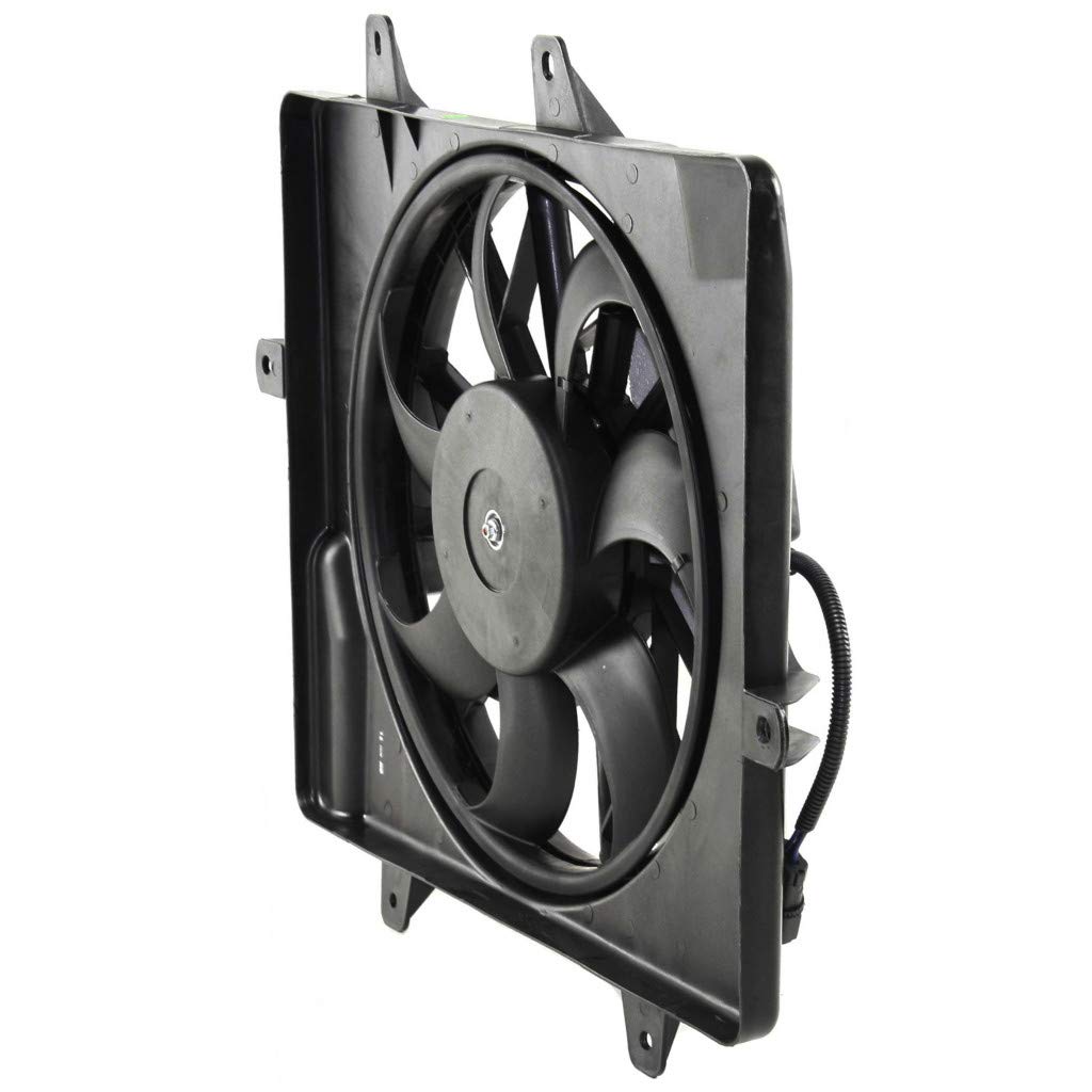 Chrysler PT Cruiser AC Radiator Fan Assembly 2006-2008 - Replacement for CH3115146 & 5179470AA - Perfect for Cooling System Repairs & Summer Driving