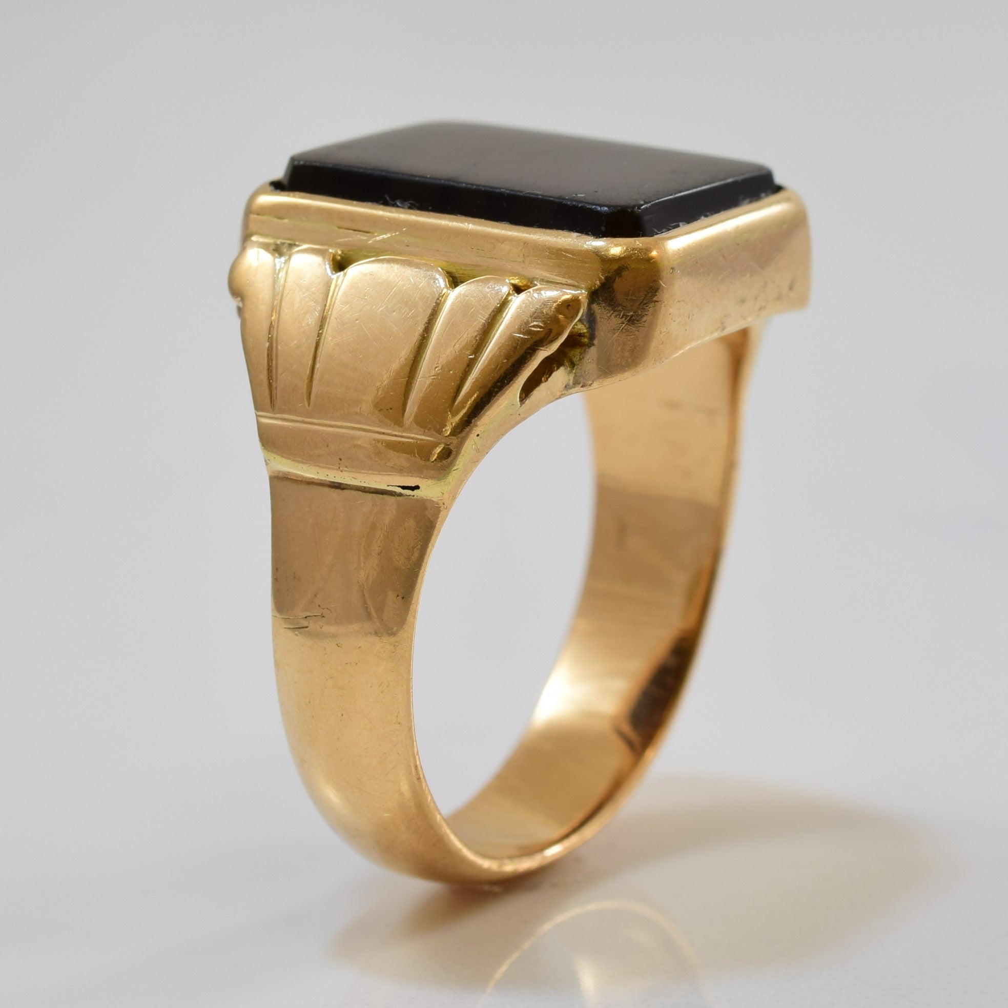 8.00ct Bezel Set Agate Ring - Size 10 | Natural Stone Jewelry for Women | Perfect for Everyday Wear, Gift Giving & Special Occasions