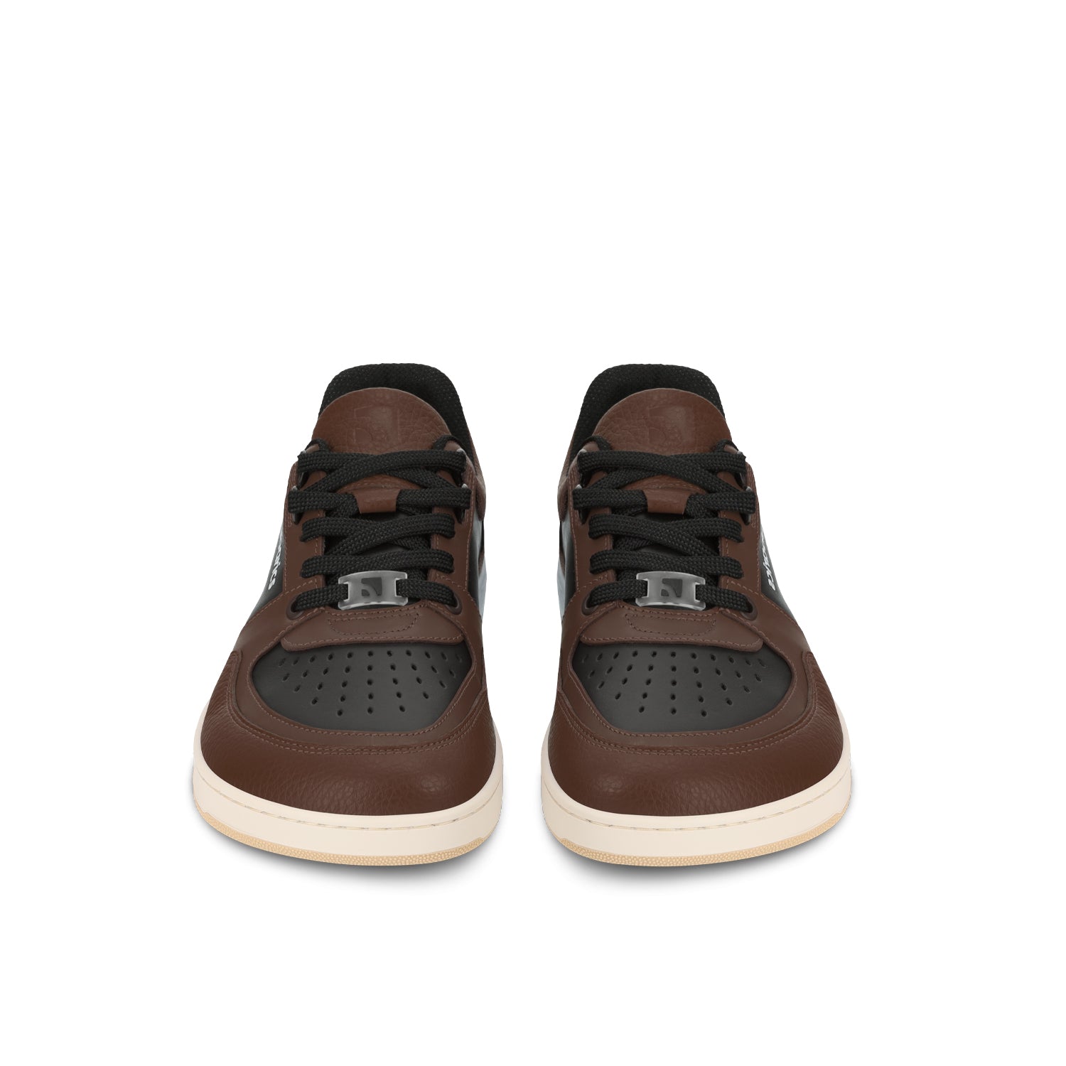 Barefoot Sneakers for Men & Women - Barebarics Wave Black & Dark Brown Minimalist Shoes | Lightweight & Flexible for Running, Walking & Gym Workouts