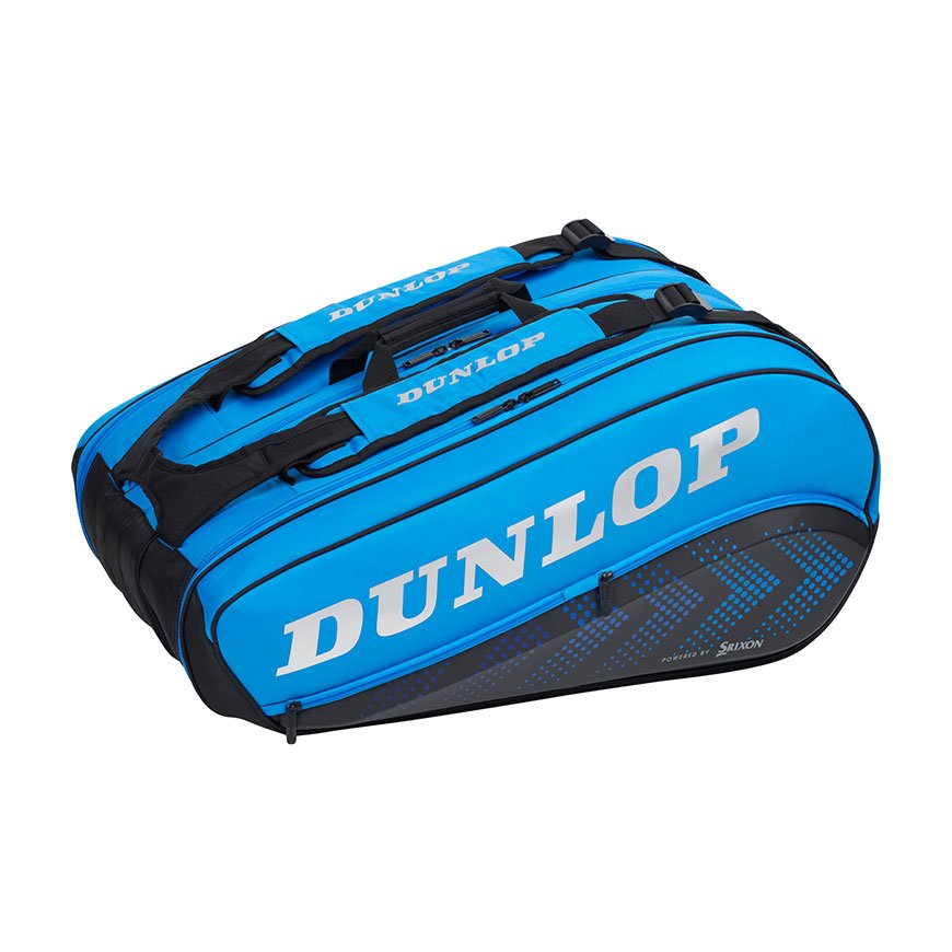 Dunlop FX Performance 12 Racquet Tennis Bag - Premium Tennis Gear for Players & Coaches - Perfect for Tournaments, Practice & Travel
