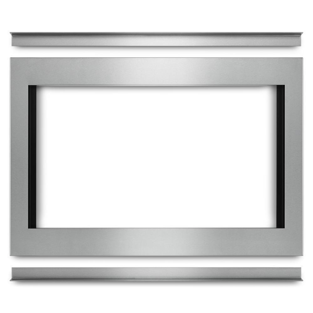 Amana MKC4150ES 30-Inch Flush Mount Convection Microwave Trim Kit - Perfect for Built-In Kitchen Installation & Seamless Cabinet Integration