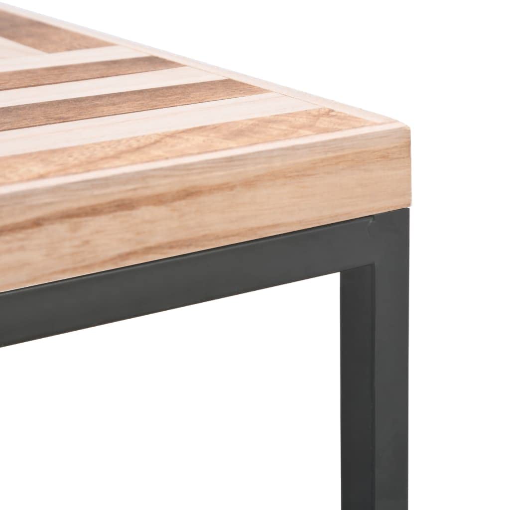 Solid Wood Coffee Table - 19.7