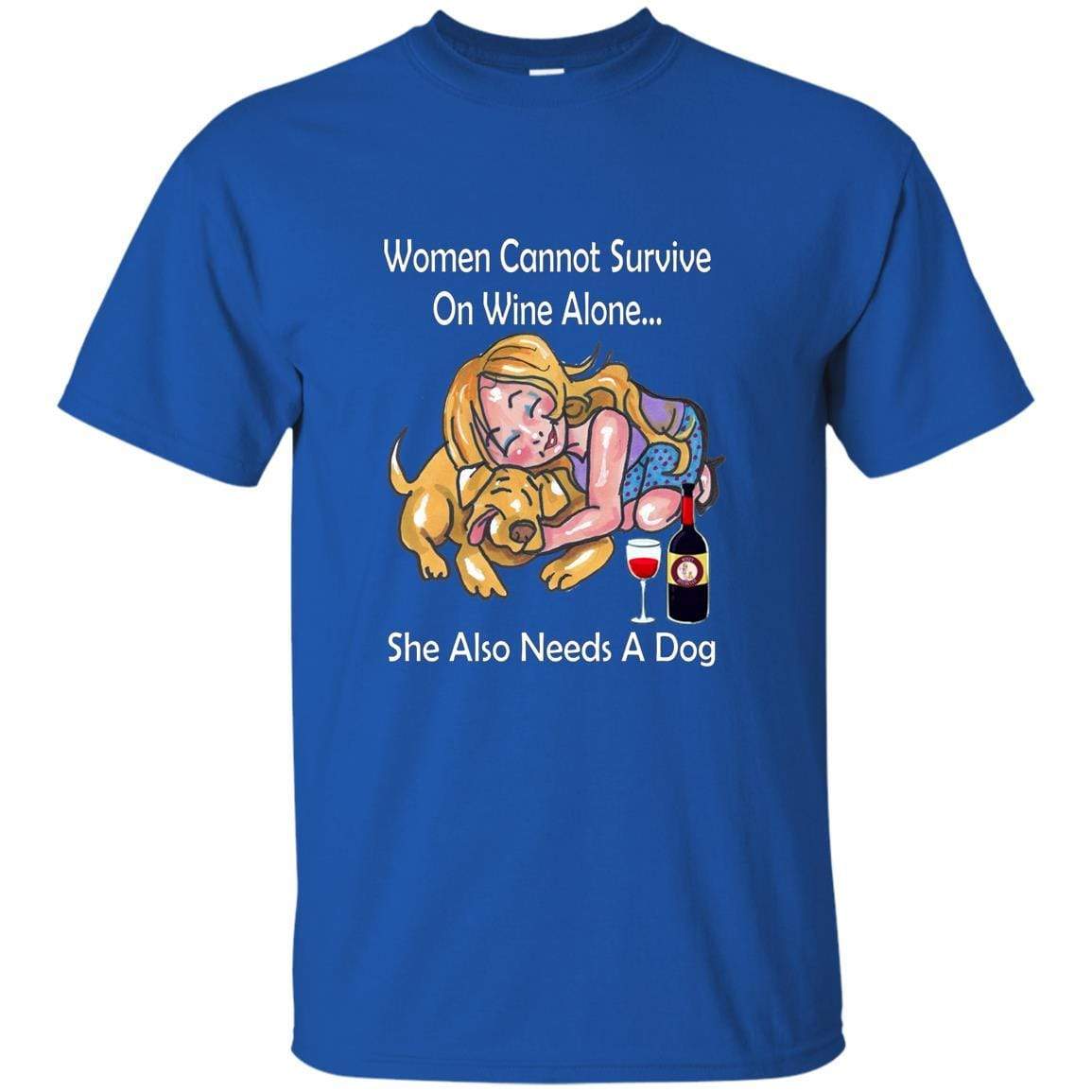 WineyBitches.co Funny Wine Lover T-Shirt - 100% Ultra Cotton Comfortable Women's Tee - Perfect for Wine Tasting Parties & Girls Night Out