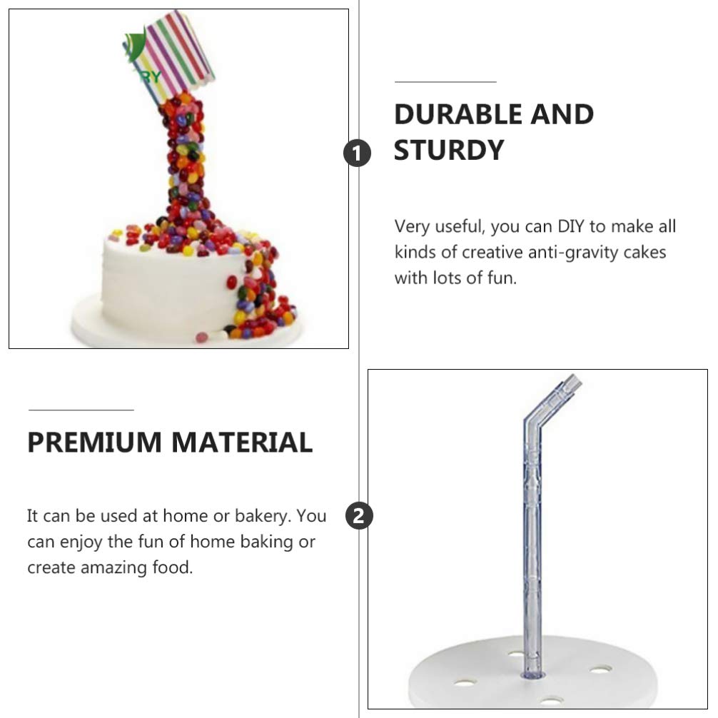 Premium Anti-Cake Stand & Holder for Baking - Sturdy Cake Molding Bracket & Support Frame for Professional Bakeries & Home DIY | Perfect for Wedding Cakes, Cupcakes & Dessert Displays