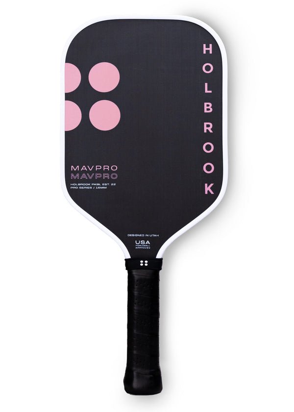Holbrook Mav Pro 2.0 Pickleball Paddle - Premium Carbon Fiber Surface for Control & Power | Perfect for Tournaments & Recreational Play