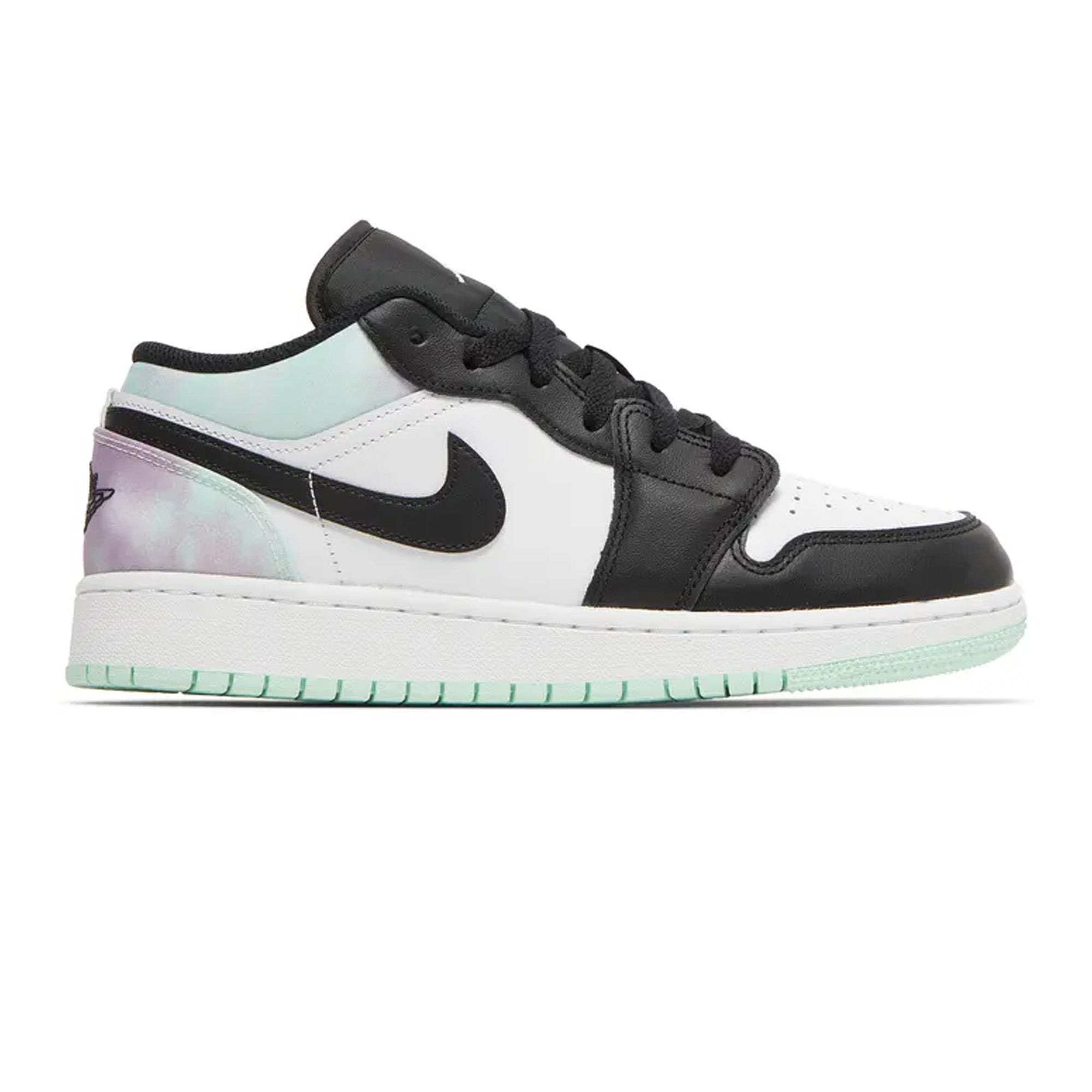 Air Jordan 1 Low 'Easter Pastel Tie Dye' GS Sneakers (2022) - Comfortable Basketball Shoes for Women & Girls - Perfect for Easter Outfits, Casual Wear & Street Style Fashion