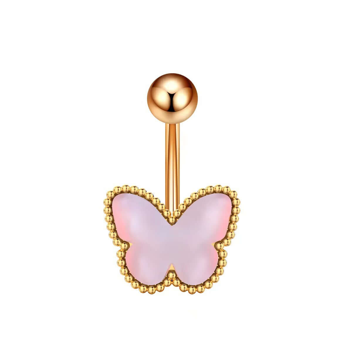 Glow in the Dark Belly Button Rings - Moon Star Design | Body Jewelry for Women | Perfect for Night Parties, Raves & Unique Fashion Looks