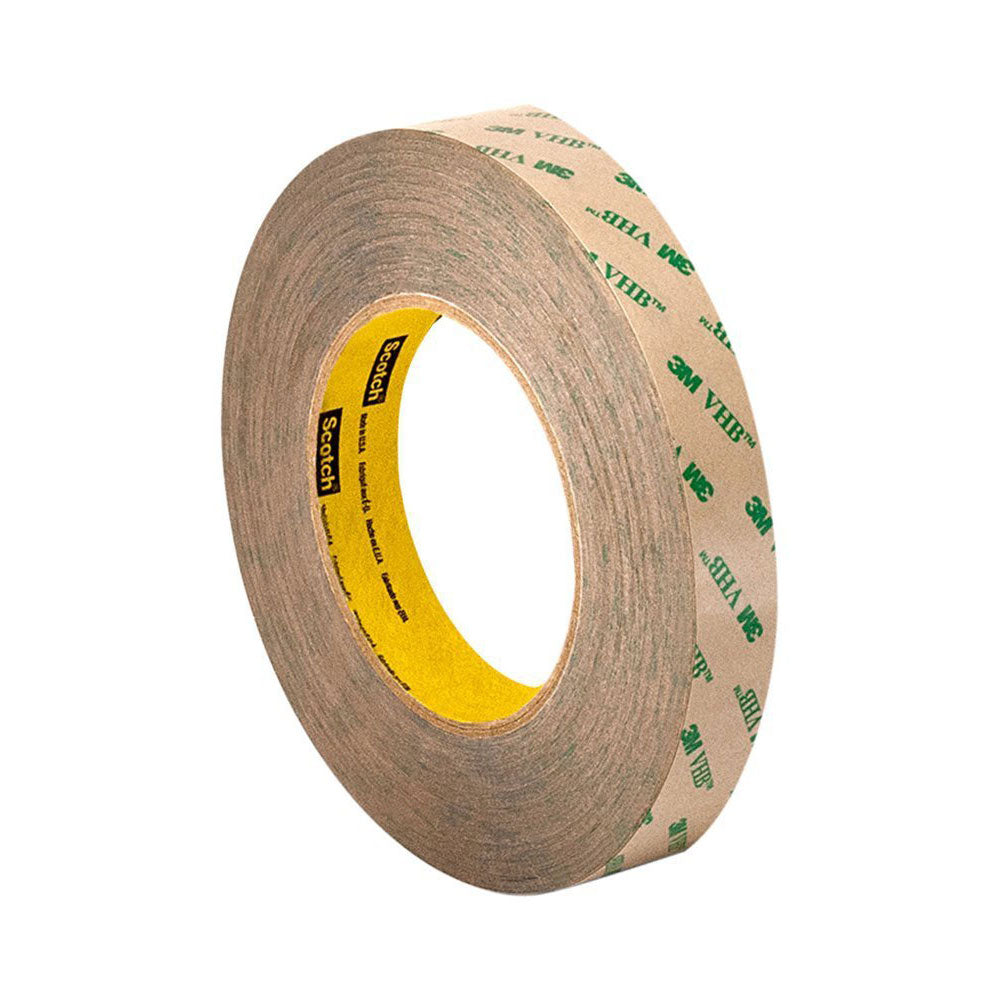 3M 13973 F9473PC VHB Clear Double-Sided Tape 3/4 Inch x 60 Yards - Heavy Duty Mounting for Signs, Nameplates & Decorative Trim - Indoor/Outdoor Use