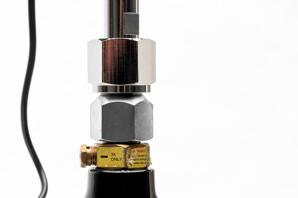 CO2 Paintball Tank Adapter - High Pressure Regulator for Paintball Guns - Perfect for Outdoor Games & Airsoft Battles