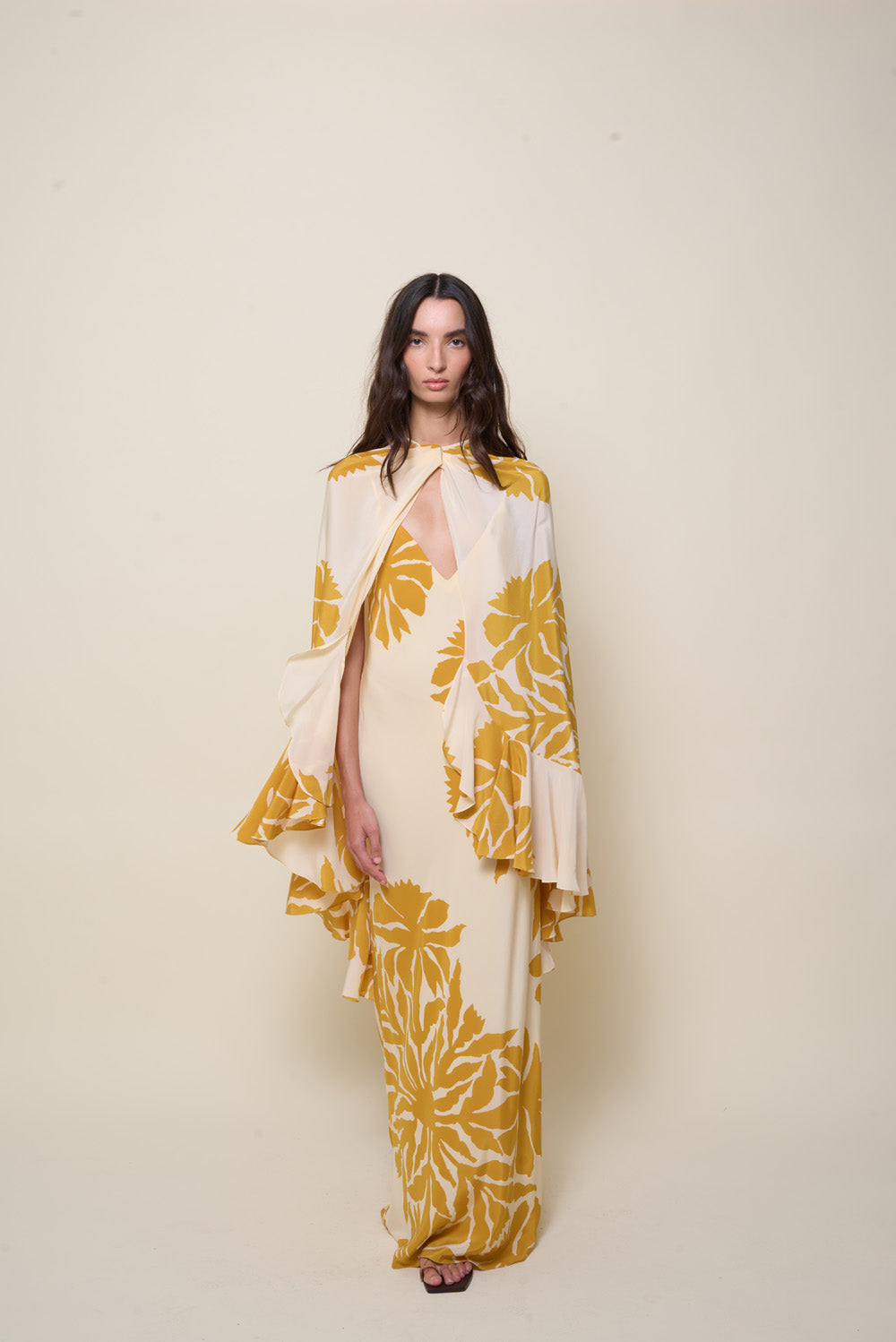 Tropical Harmony Dress - Floral Summer Maxi Dress for Women, Beach Vacation & Party Wear