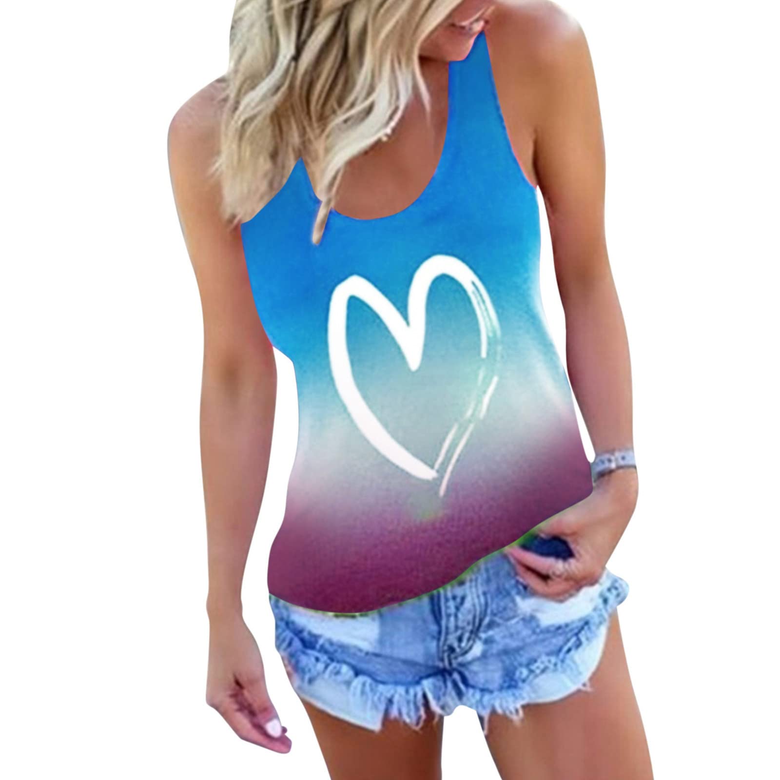 O Neck Tee Tops for Women - Summer Workout T-Shirts, Printed Casual Loose Blouse | Gym, Yoga, Running & Everyday Wear