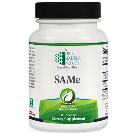 Orthomolecular SAMe Supplement - 200mg 60 Tablets for Mood Support & Joint Health - Natural SAM-e for Emotional Balance & Mobility - Perfect for Daily Wellness & Active Lifestyle