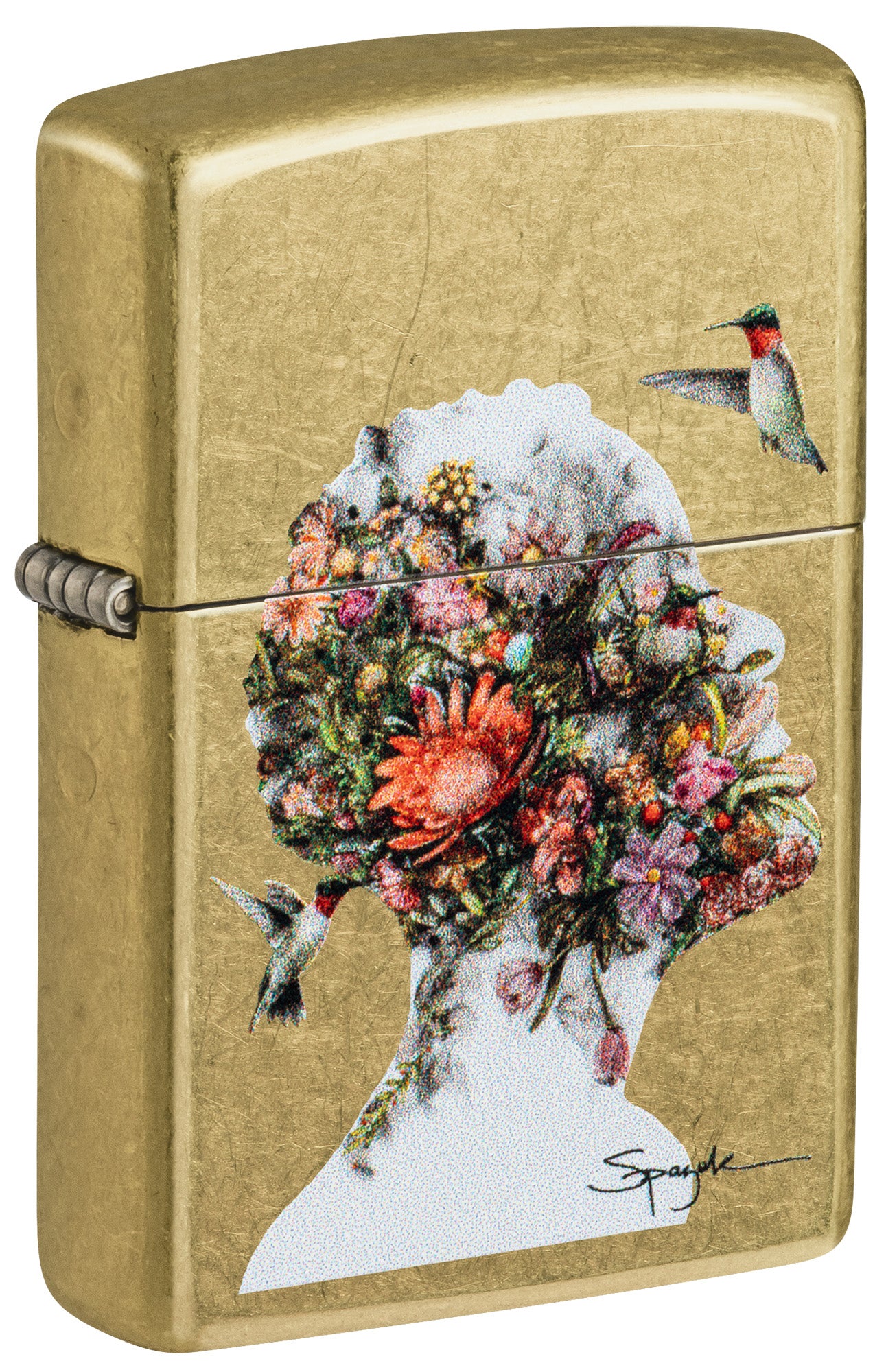Spazuk Hummingbirds Street Brass Wall Art - Handmade Metal Sculpture for Home & Office Decor | Perfect Gift for Bird Lovers & Nature Enthusiasts