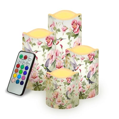 Hummingbird Flower Pattern