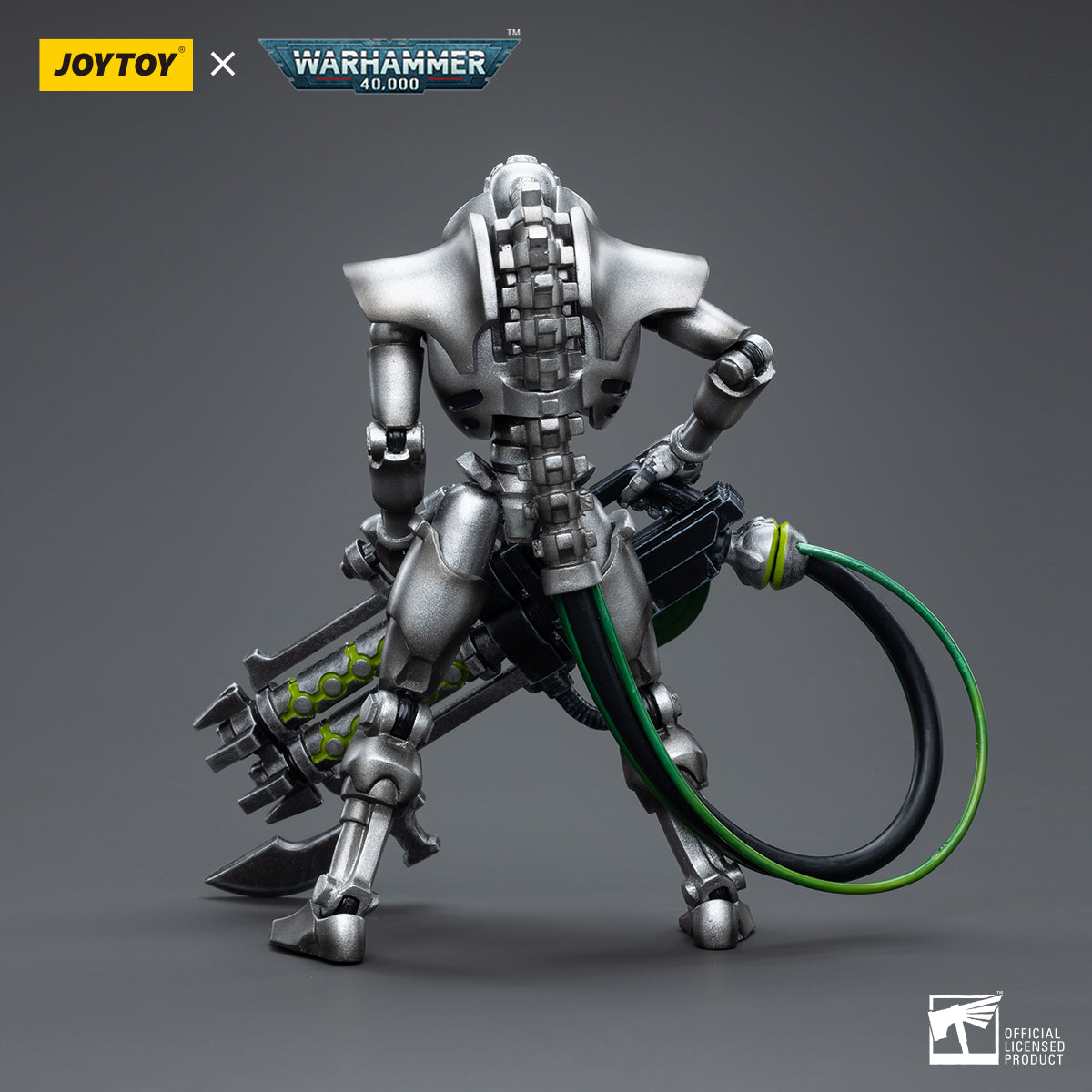 JOYTOY 1/18 Scale Warhammer 40K Necrons Sautekh Dynasty Action Figure Set (3pcs) - Perfect for Collectors, Tabletop Gaming & Display