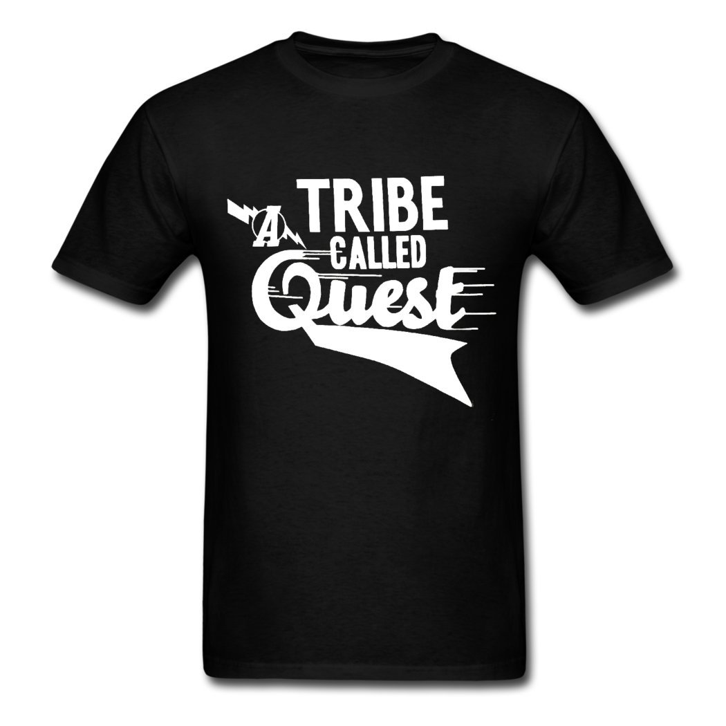 Tribe Called Quest Speed Yellow Black Men's T-Shirt - Large | Vintage Hip Hop Graphic Tee for Casual Wear & Music Fans