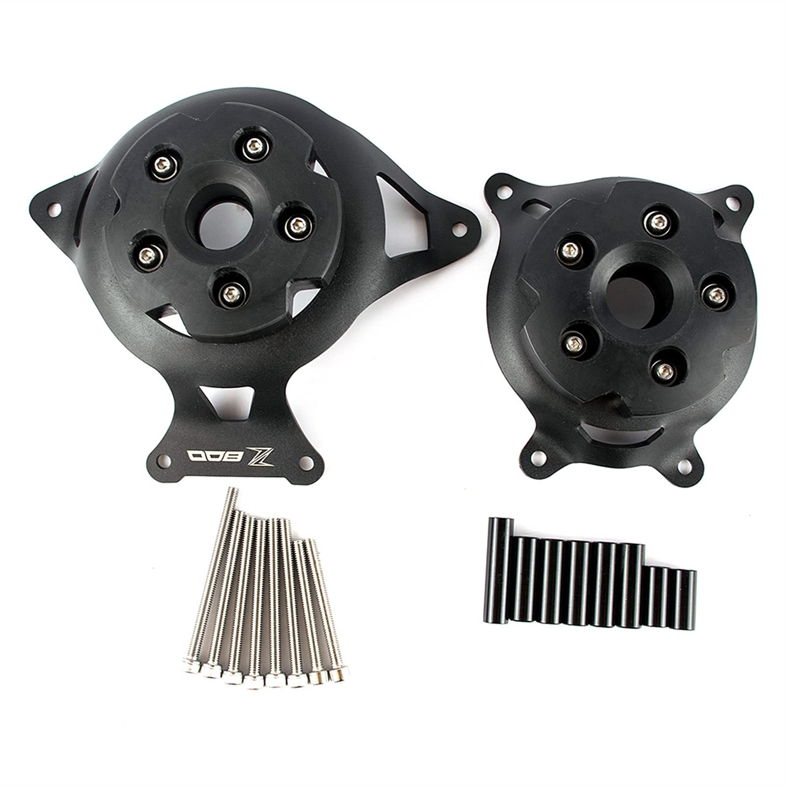 Kawasaki Z800 2013-2017 CNC Engine Stator Cover & Frame Sliders - Motorcycle Side Shield Protector for Anti-Fall Protection | Perfect for Street Riding and Daily Commuting