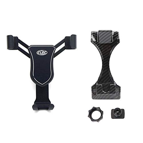 iTrims Car Phone Mount for Mercedes-Benz GLC & C-Class (2019-2020) - Adjustable Dashboard Phone Holder Cradle - Universal Cell Phone Stand for iPhone & Android - Perfect for GPS Navigation & Hands-Free Driving (Black)