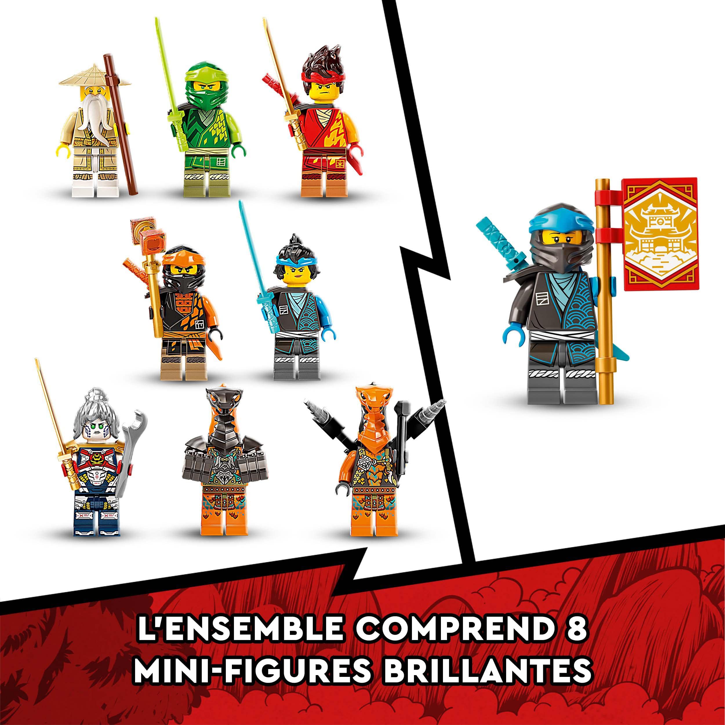 LEGO 71767 Ninjago Dojo Temple Spinjitzu Masters Building Set with Lloyd, Kai & Snake Figures - Kids Toy for Ages 8+ with Mission Banner - Perfect Gift for TV Show Fans - Great for Creative Play & Ninja-Themed Adventures