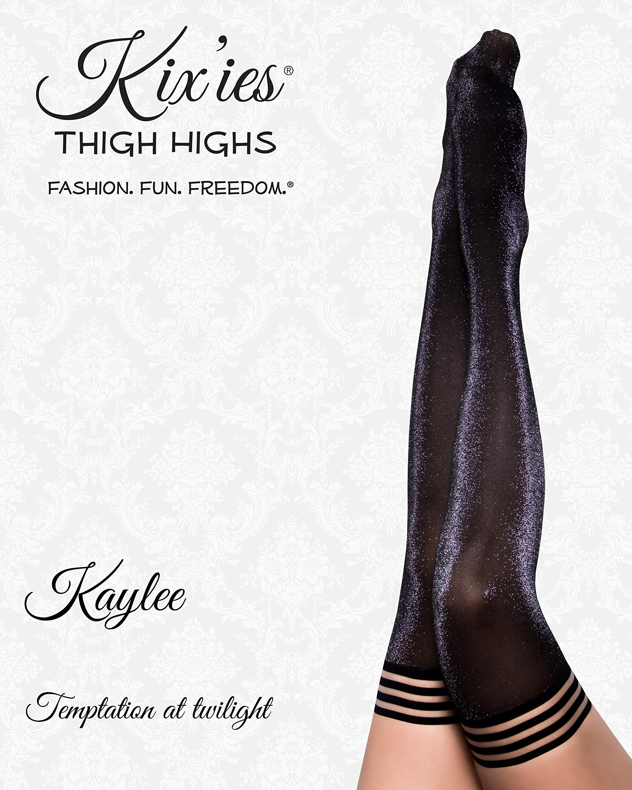 Kix'ies Thigh High Stockings for Women - Comfortable Maternity Lingerie & Pantyhose | Perfect for Pregnancy, Nursing, and Everyday Wear