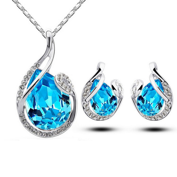 Elegant Jewelry Sets for Women - Necklace, Earrings & Bracelet Gift Set - Perfect for Weddings, Parties & Special Occasions