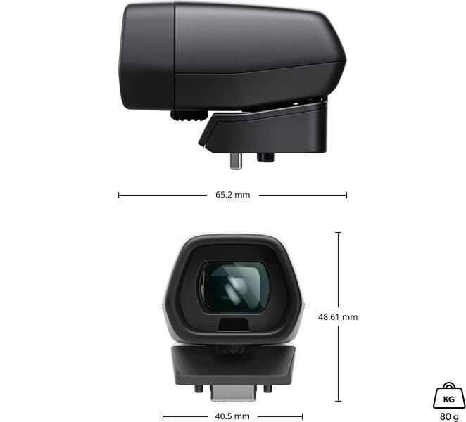 Blackmagic Pocket Cinema Camera Pro EVF - 4K Digital Viewfinder for Filmmakers | Professional Video Recording Accessory | Perfect for Vlogging, Documentary & Indie Films