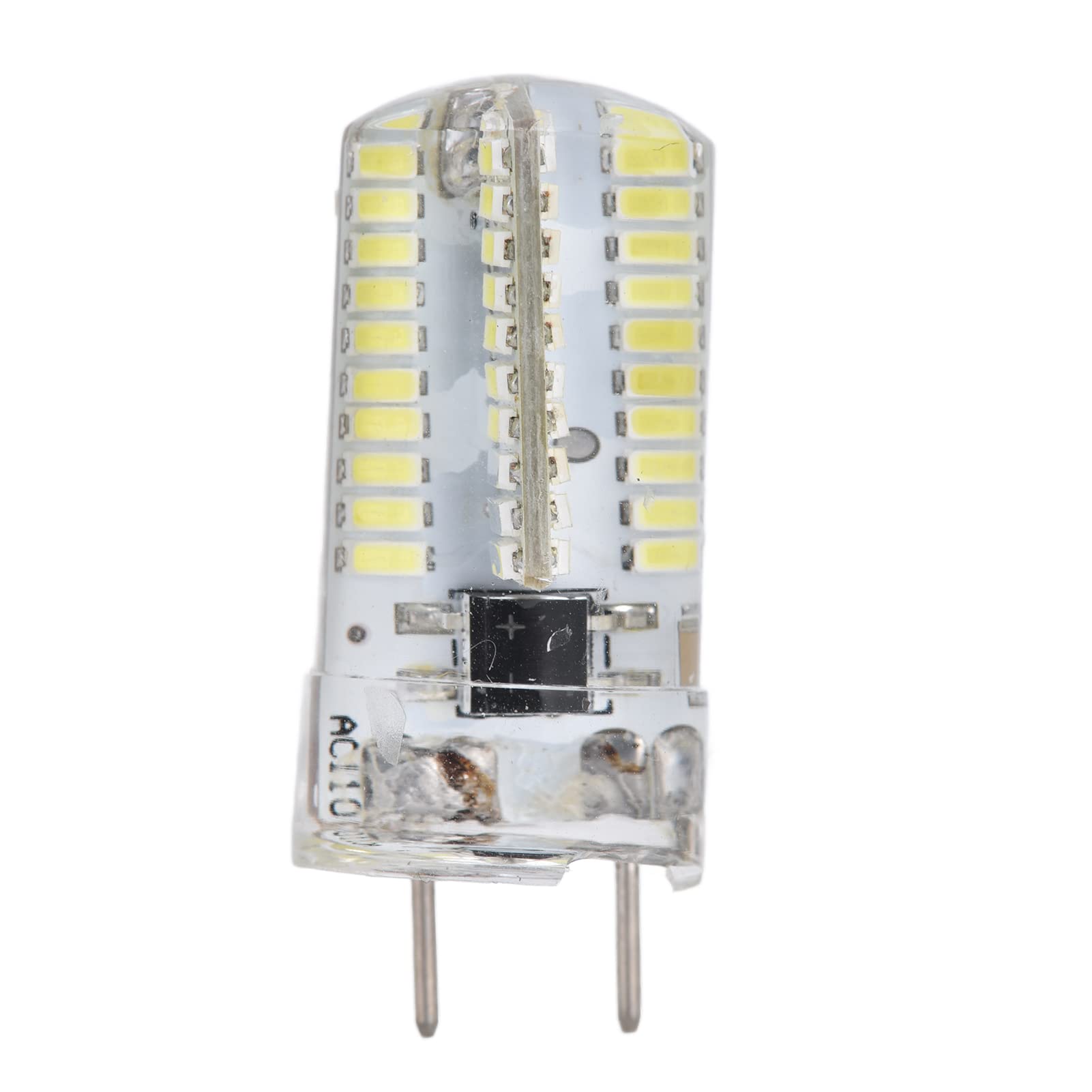 FTVOGUE G8 LED Bulb 5W (30W Halogen Equivalent) - 6 Pack White Light Bulbs for Ceiling Lamps, Wall Lights & Table Lamps - 110V Energy Saving Bulbs - Perfect for Home, Office & Restaurant Lighting