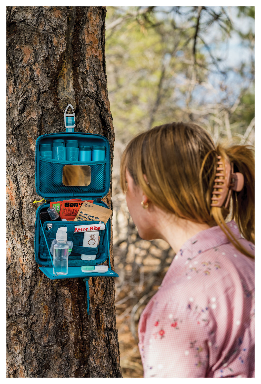Portable Camping Toilet Kit - Lightweight & Compact Travel Toilet for Outdoor Adventures, Hiking, RV Trips & Emergency Preparedness