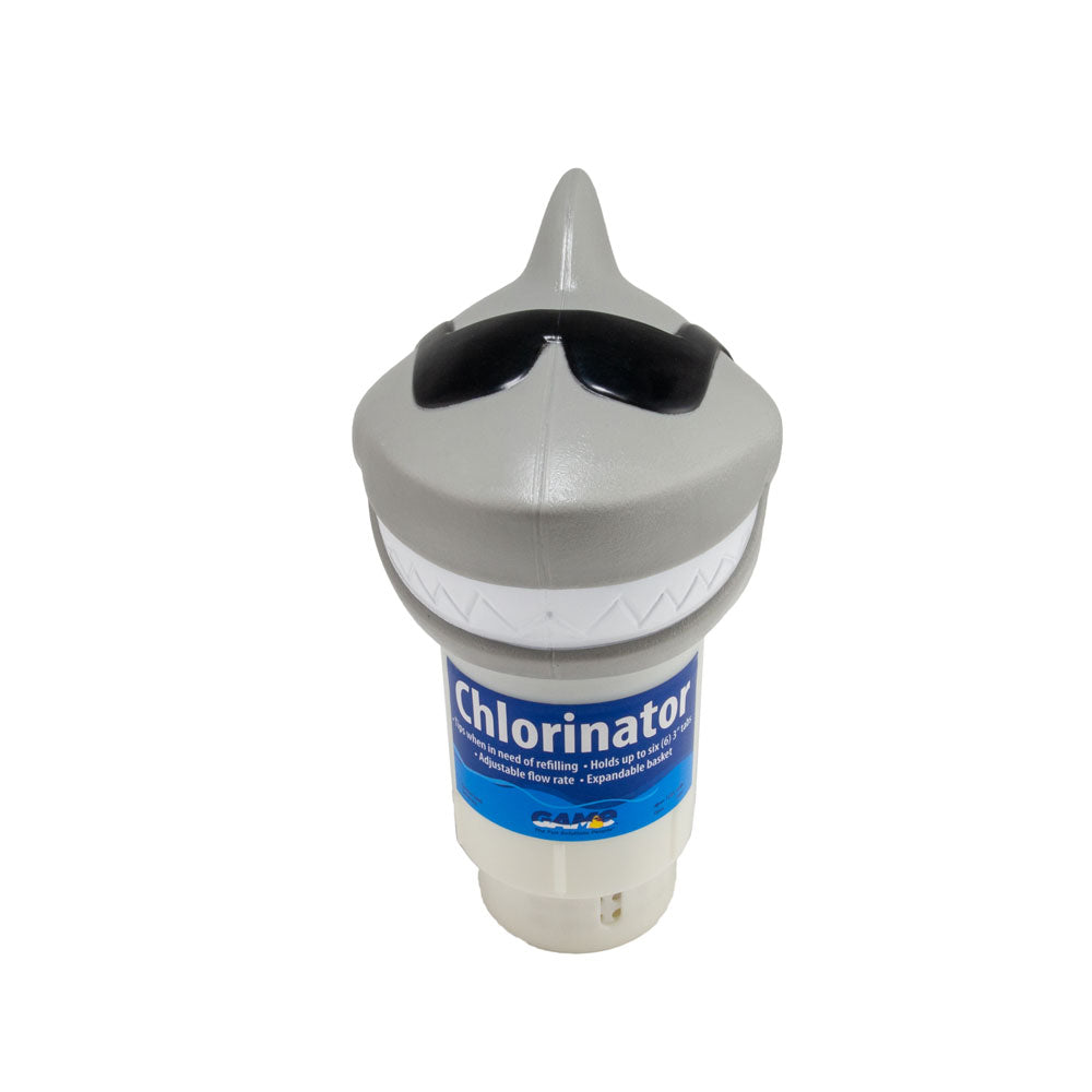 Game Surfin Shark Saltwater Chlorinator for Pools - Automatic Swimming Pool Chlorine Generator for In-Ground & Above Ground Pools