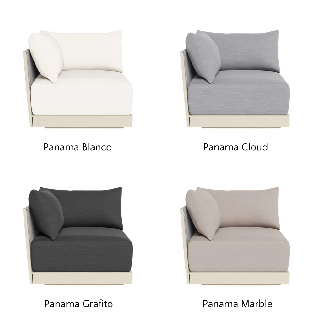 Antigua Outdoor Corner Sectional Sofa Set - Waterproof Wicker Patio Furniture with Cushions - Perfect for Backyard, Poolside & Garden Relaxation