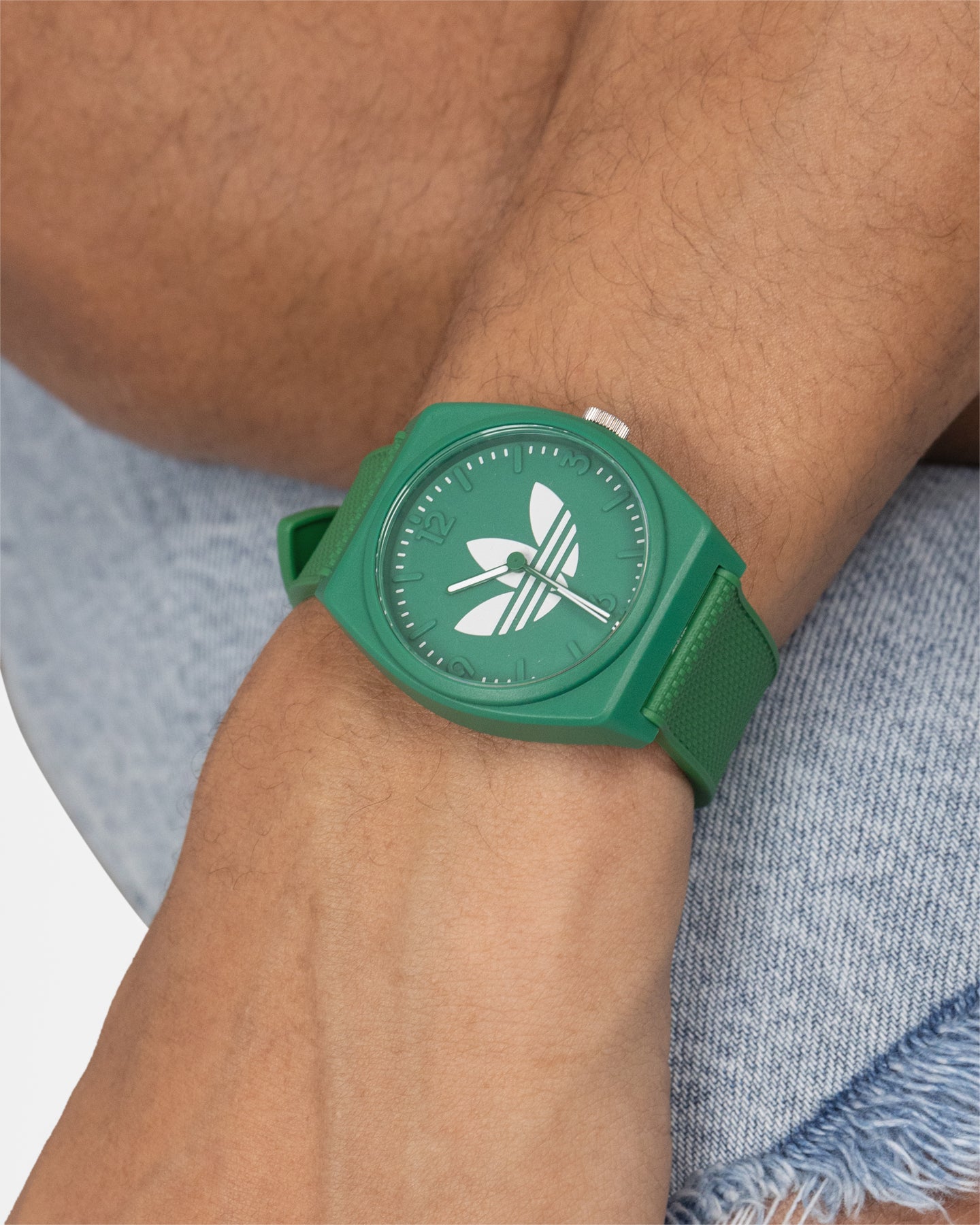 Adidas Project Two Watch Green - Sporty Digital Watch for Men & Women - Perfect for Running, Gym & Outdoor Activities