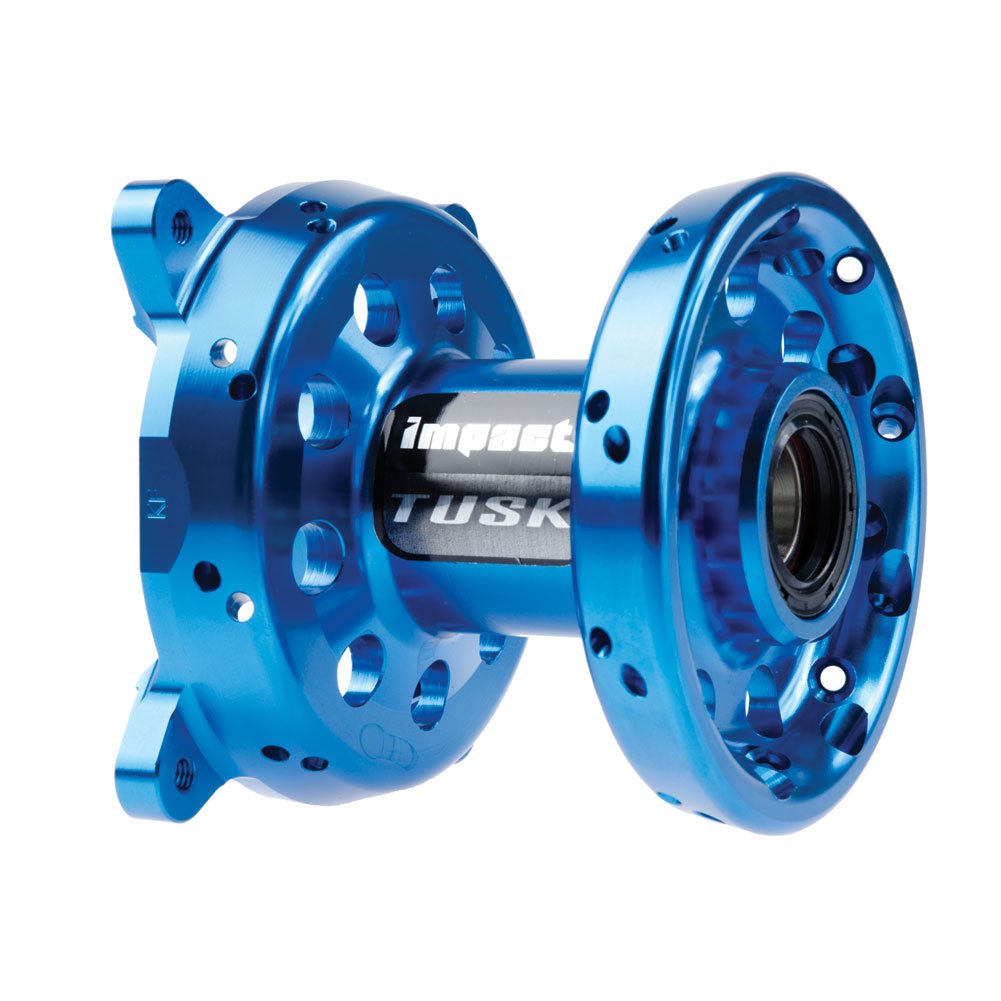 TUSK Impact Motorcycle Hub - Front Blue for KTM 200 XC-W 2016 | Durable Off-Road Wheel Hub for Motocross & Trail Riding | Perfect for Adventure Biking & Dirt Track Racing