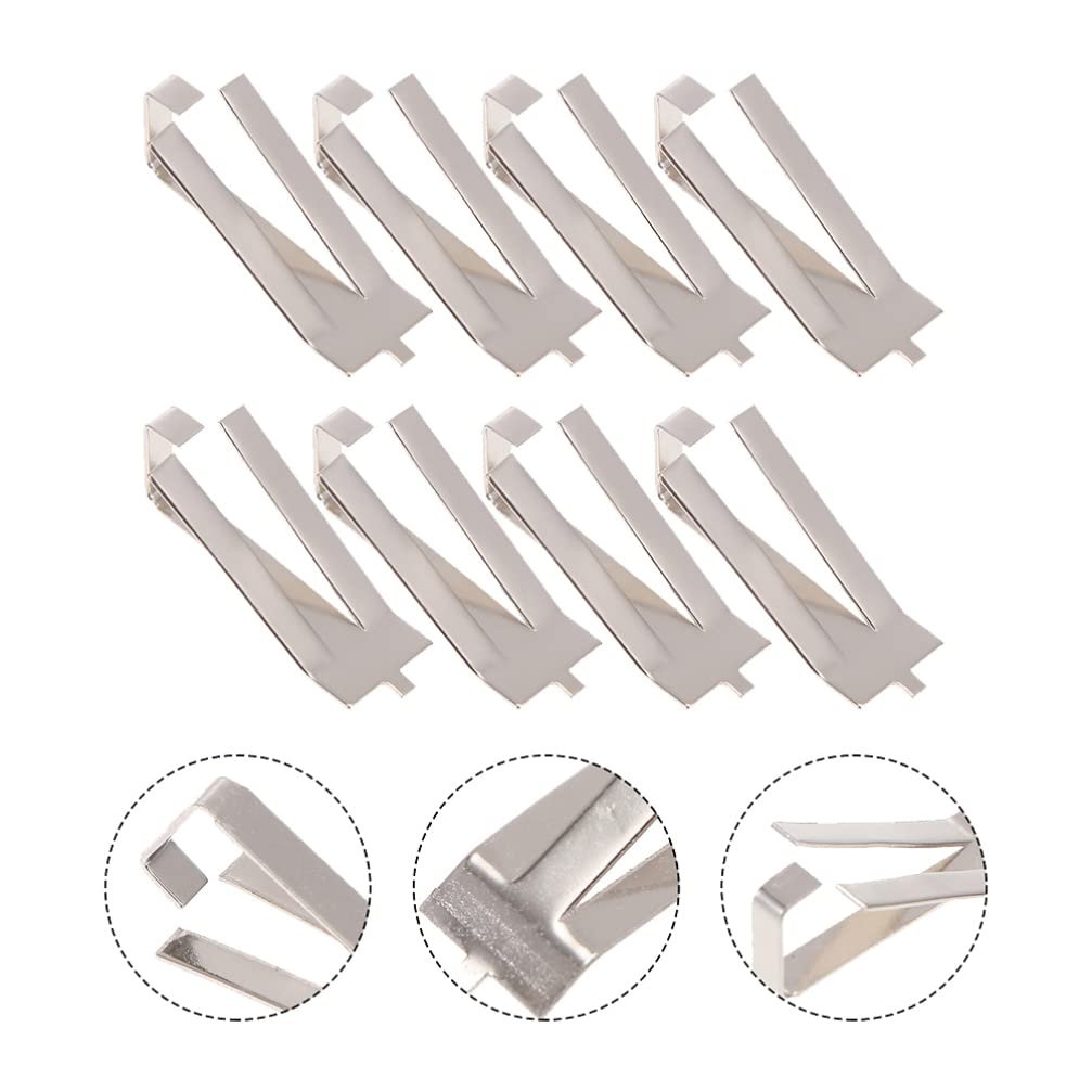 5 Pcs 3D Printer Glass Bed Clips - Stable Platform Clamps for Creality Ender 3/5, Anycubic, Prusa - Heat Resistant Fixation Clips for 3D Printing Accessories - Perfect for Home DIY Printing Projects