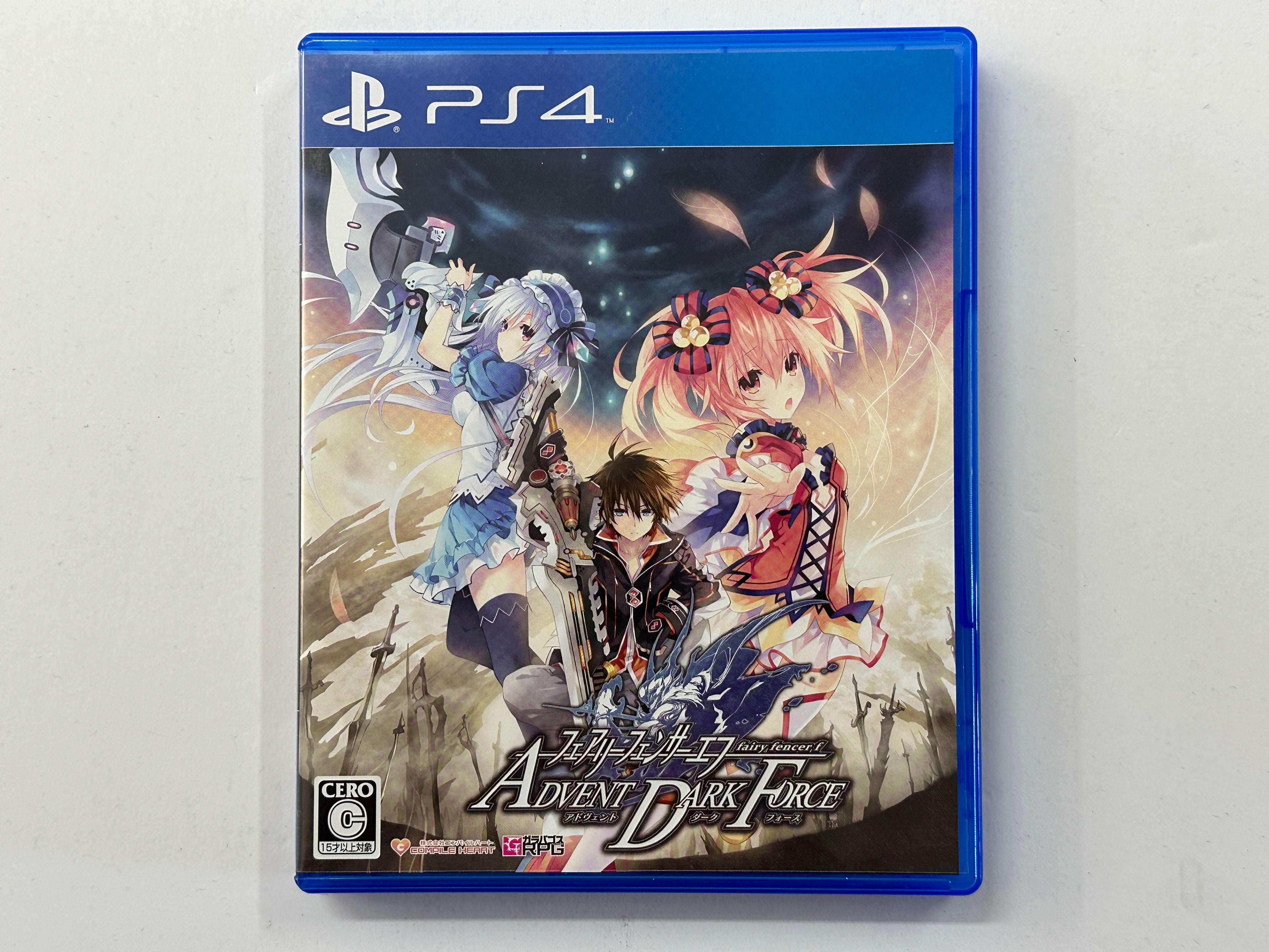 Fairy Fencer F: Advent Dark Force - NTSC-J Complete Edition with Original Case - Perfect for JRPG Fans & Anime Game Collectors