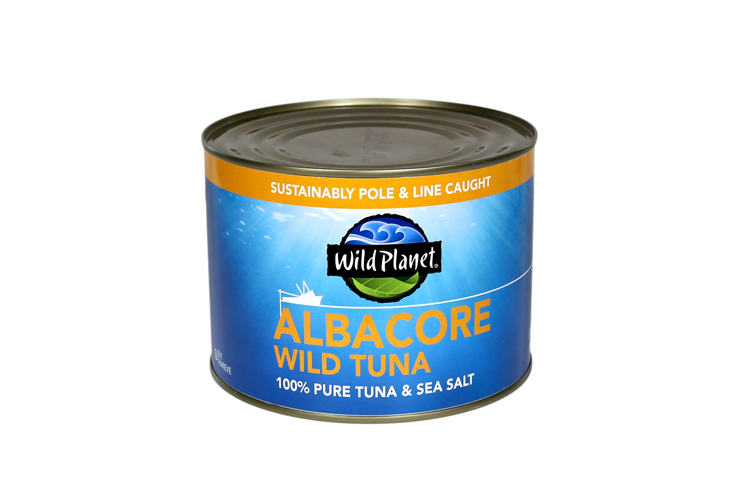 Wild Planet Foods 100% Wild Albacore Tuna - 6 Pack (64 oz Total) | Mercury Tested, Sustainably Caught | Perfect for Sandwiches, Salads & Meal Prep