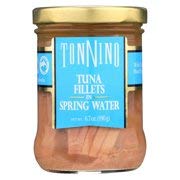 Premium Tonnino Tuna Fillets in Spring Water - 6.7 oz Jar (Pack of 5) - Wild Caught, High Protein, Keto & Paleo Friendly - Perfect for Salads, Sandwiches & Healthy Meal Prep