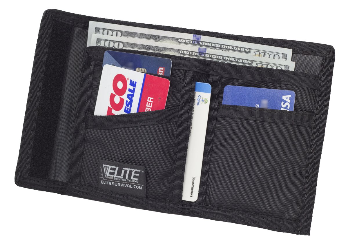 Elite Survival Systems Tri-fold Wallet - RFID Blocking, Slim & Durable - Perfect for Travel, Business & Everyday Use