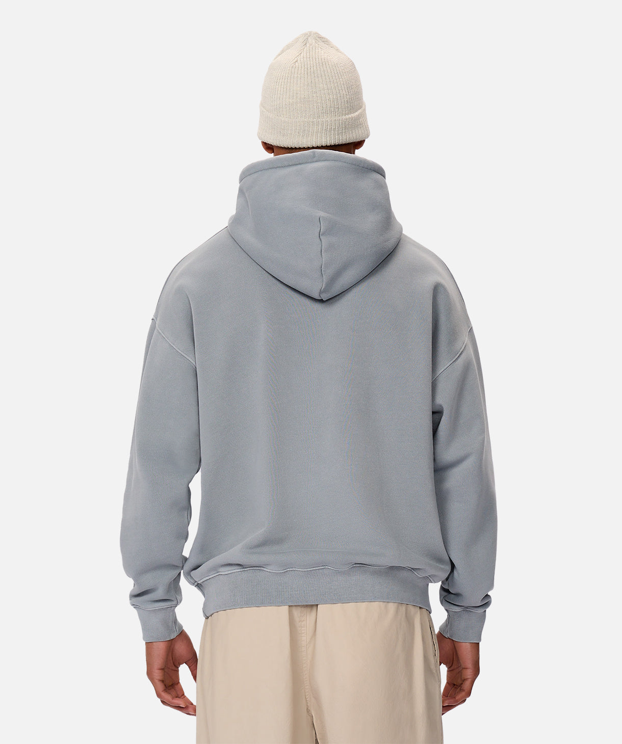 The Del Sur Washed Hoodie - Soft Cotton Pullover for Men & Women | Lake Blue | Casual Streetwear, Loungewear & Outdoor Activities