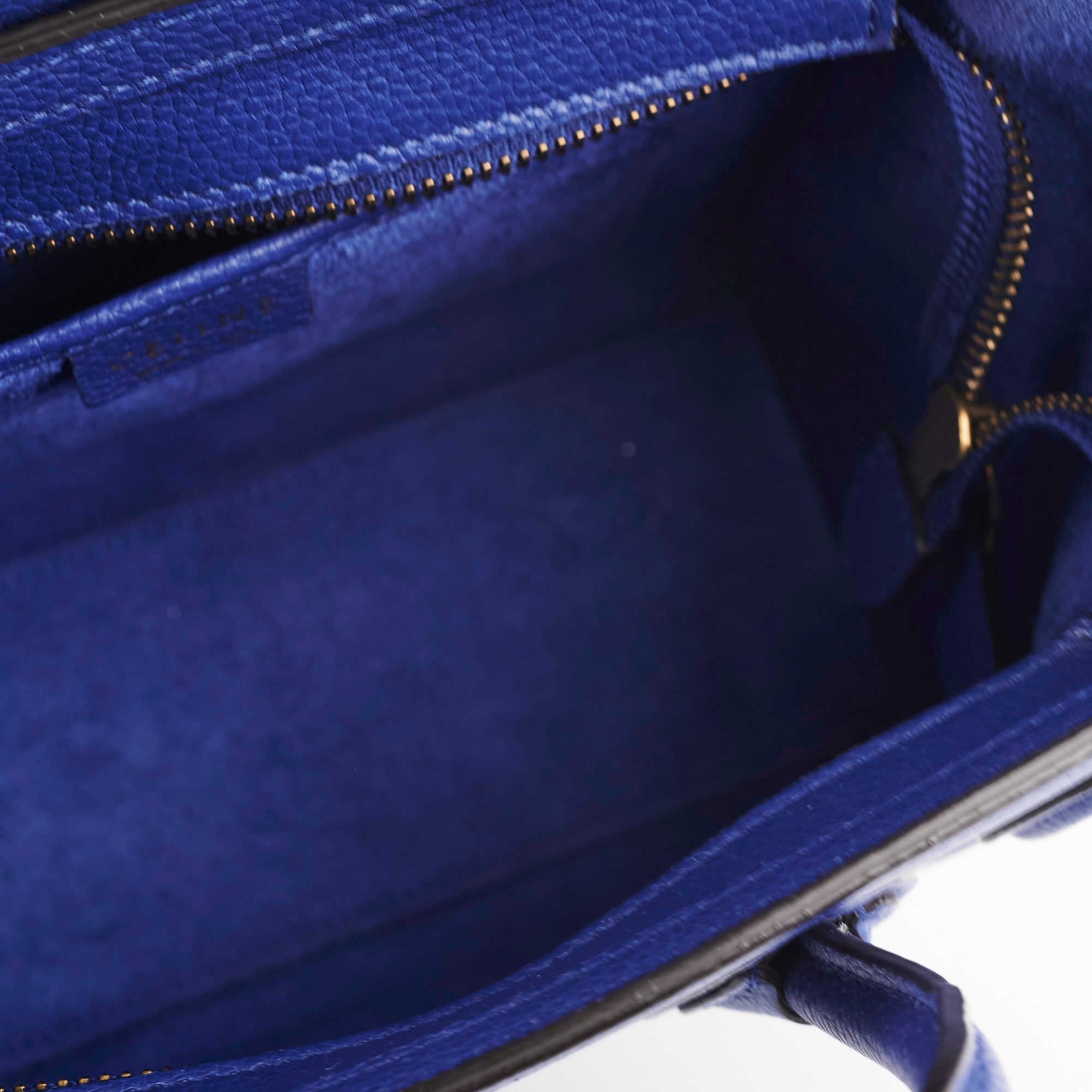 Celine Nano Luggage Bag in Blue - Stylish Crossbody Handbag for Women | Perfect for Work, Travel & Everyday Use