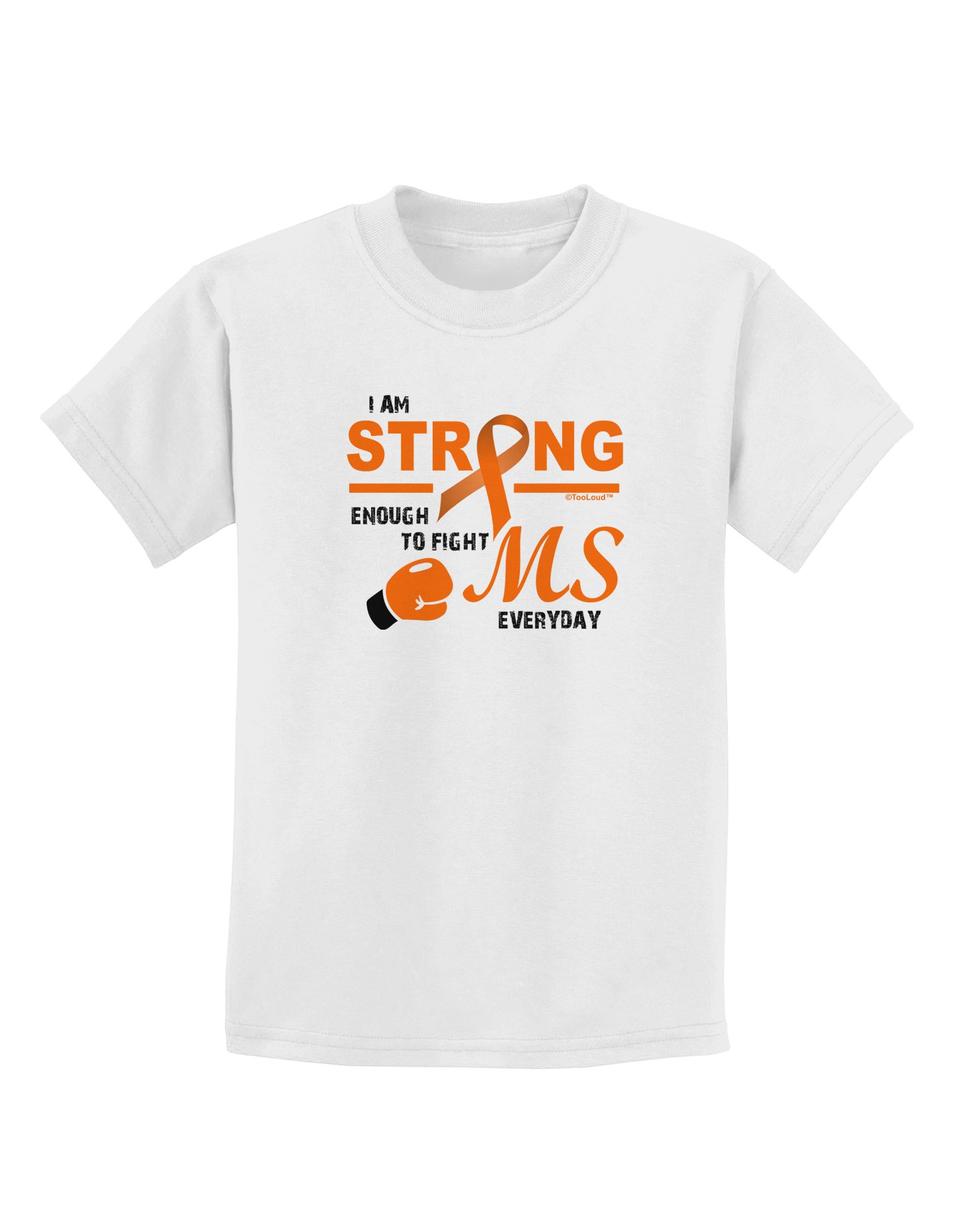 I Am Strong Kids T-Shirt | Motivational Graphic Tee for Boys & Girls | Soft Cotton Comfortable Shirt for School, Sports & Everyday Wear