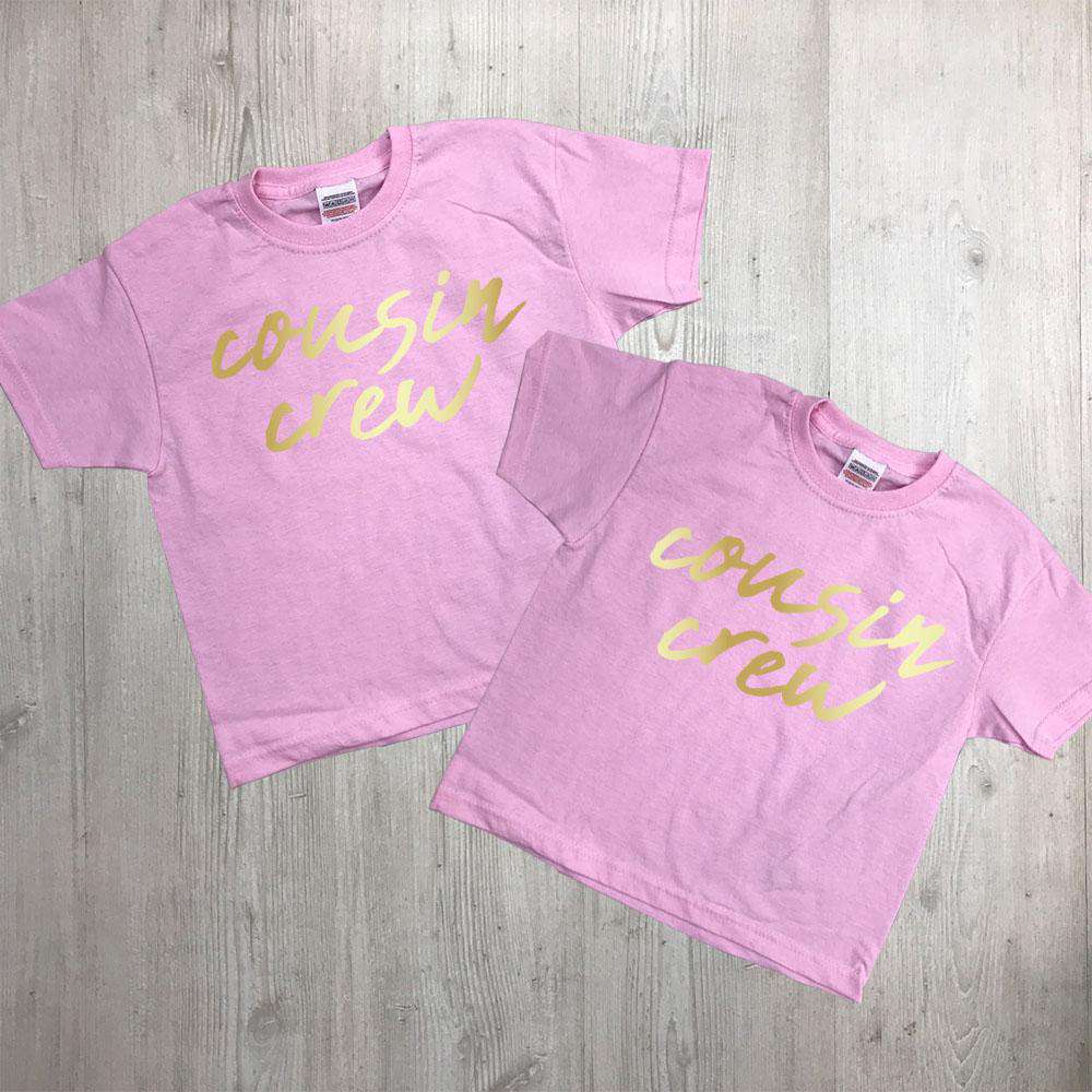 Cousin Crew Script Tees 00 (MRK X) - Trendy Graphic T-Shirts for Men & Women - Perfect for Casual Wear, Street Style & Everyday Outfits