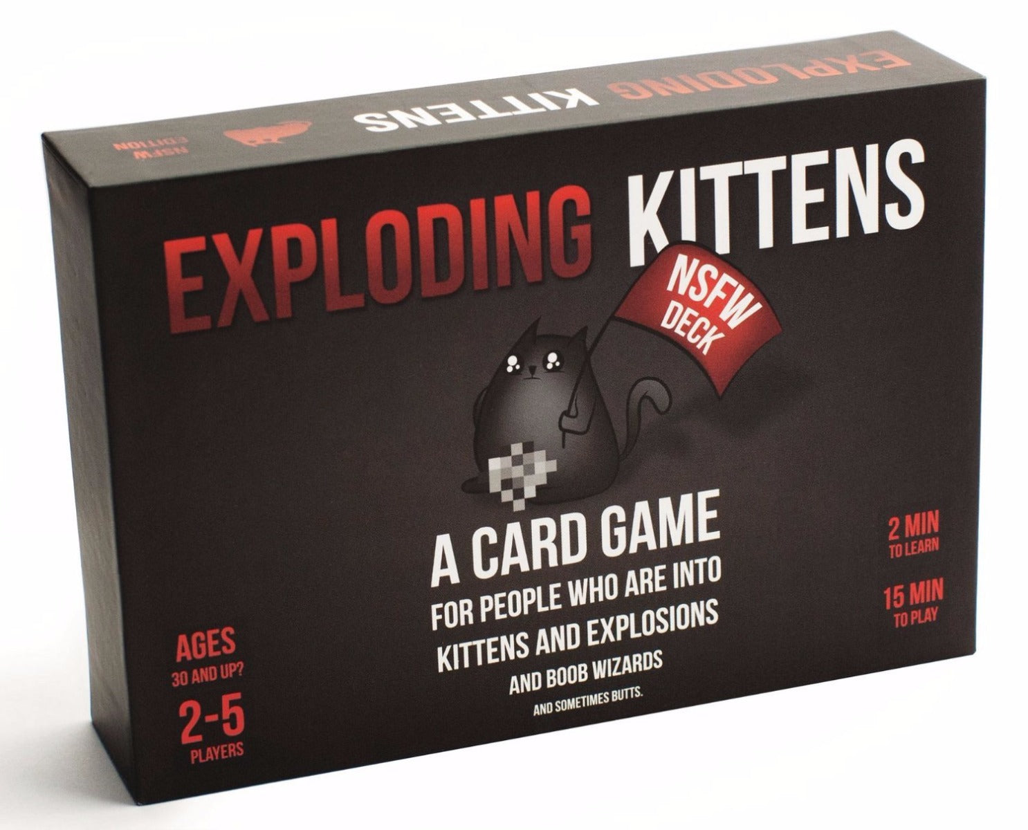 Exploding Kittens NSFW Edition - Adult Card Game for Parties & Game Nights | Hilarious & Strategic Fun for Adults