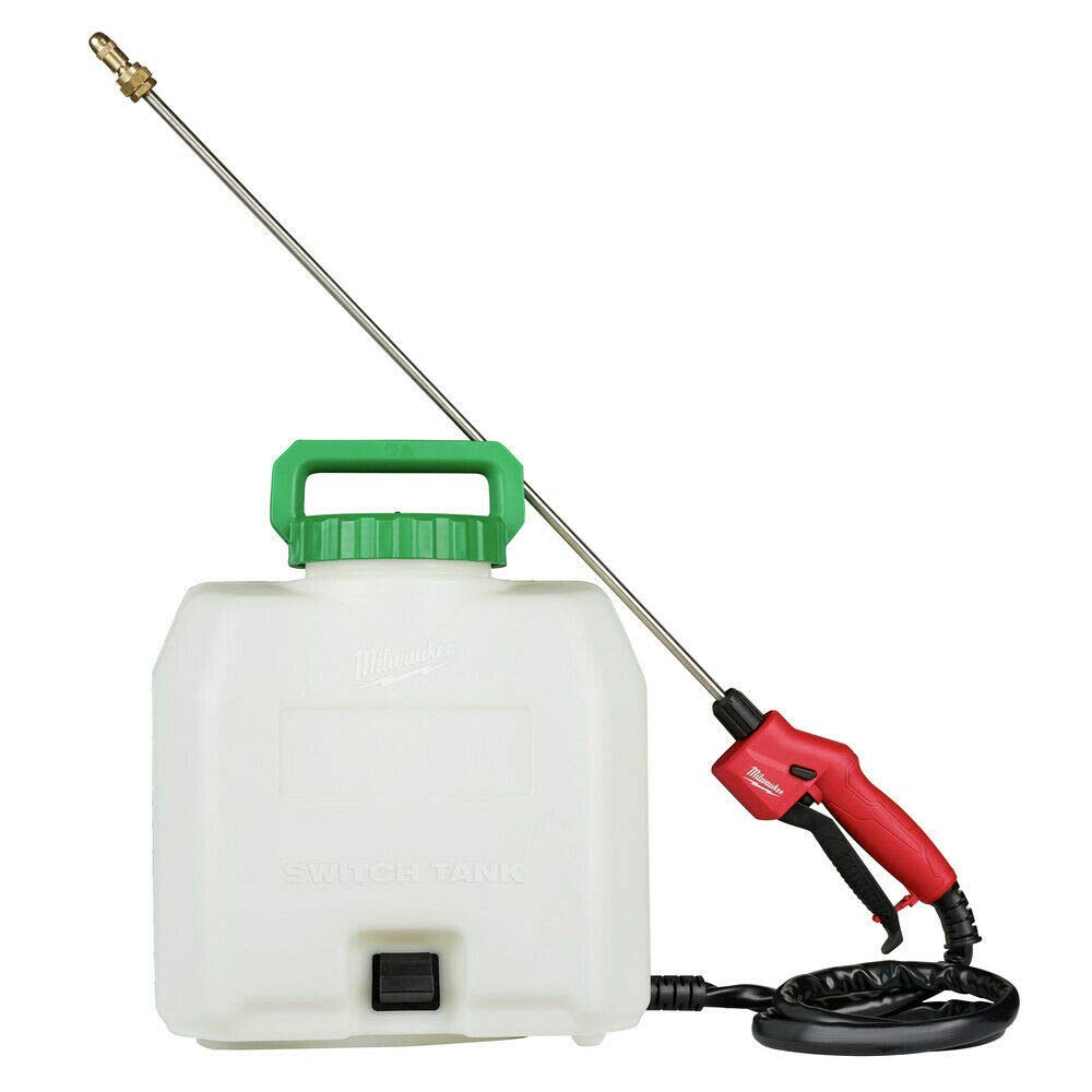 Milwaukee M18 4-Gallon Backpack Sprayer - Cordless Battery Powered (Tool Only) - Ideal for Lawn Care, Pest Control & Agricultural Spraying