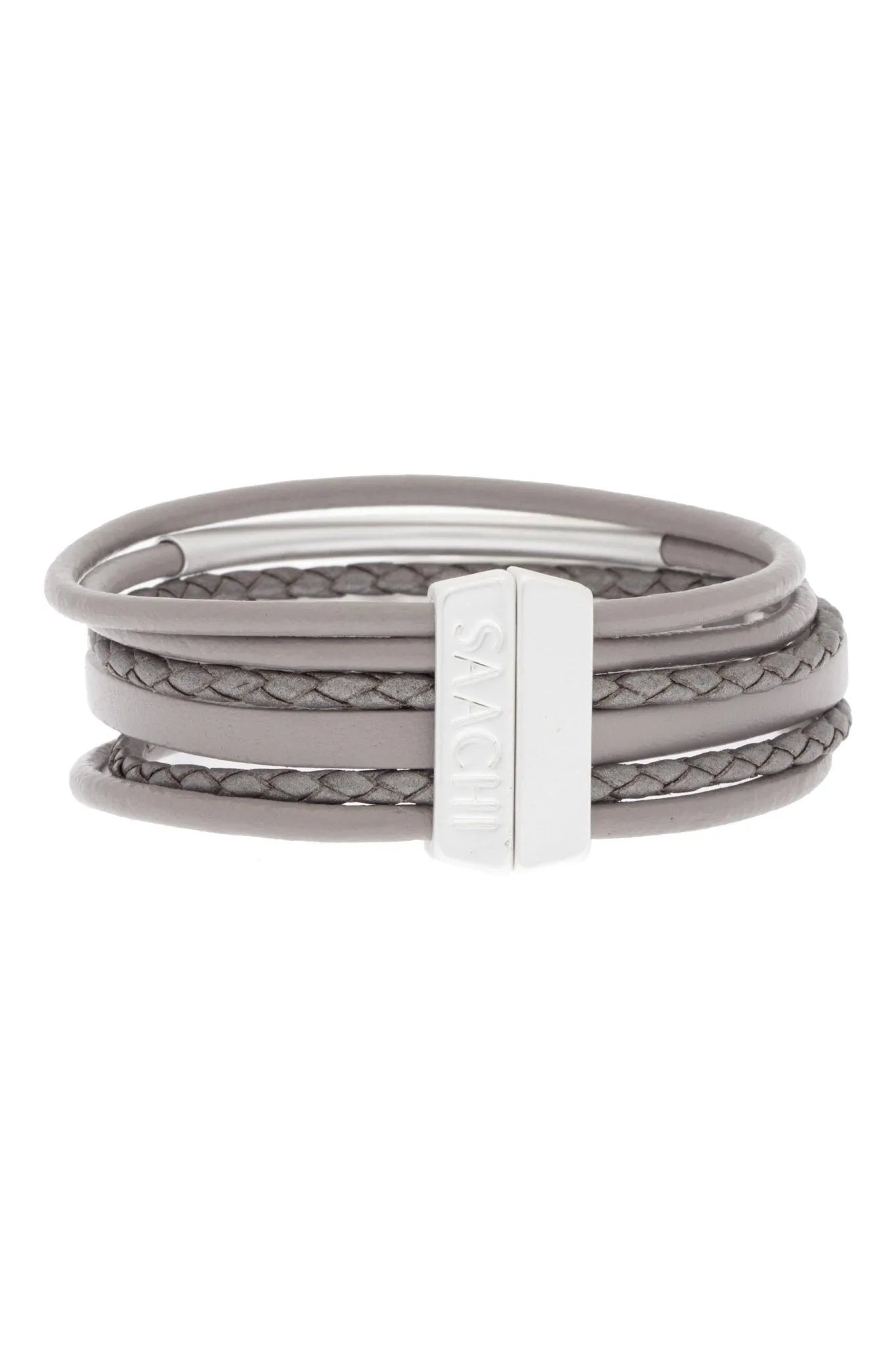 Handmade Genuine Leather Bracelet for Men & Women - Unpaved Bar Design - Durable & Stylish Wristband for Outdoor Adventures, Casual Wear & Gifts
