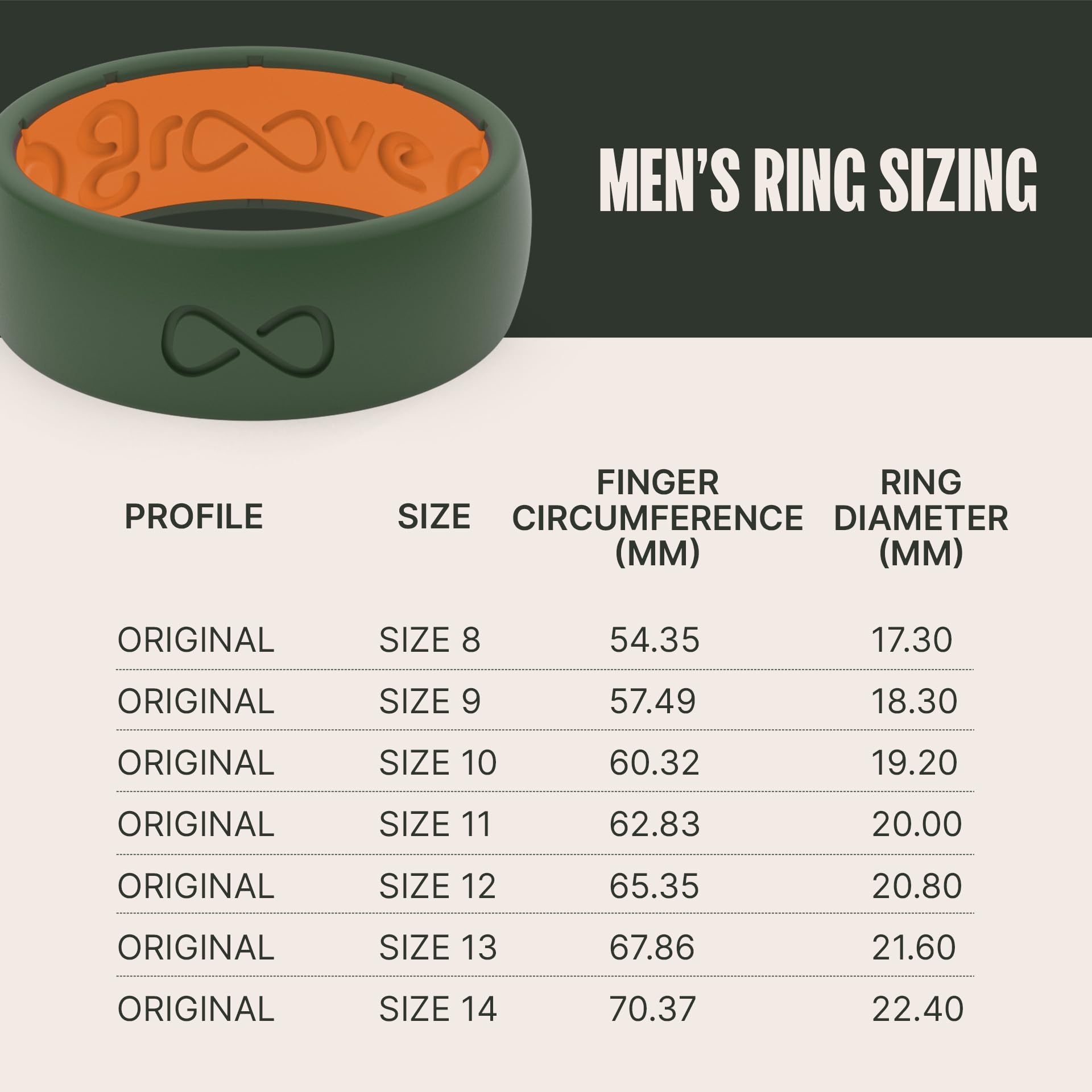 Groove Life Solid Silicone Ring for Men - Breathable Rubber Wedding Band with Unique Design & Lifetime Warranty | Comfort Fit, Durable & Lightweight for Active Lifestyles, Workouts, Swimming & Outdoor Adventures